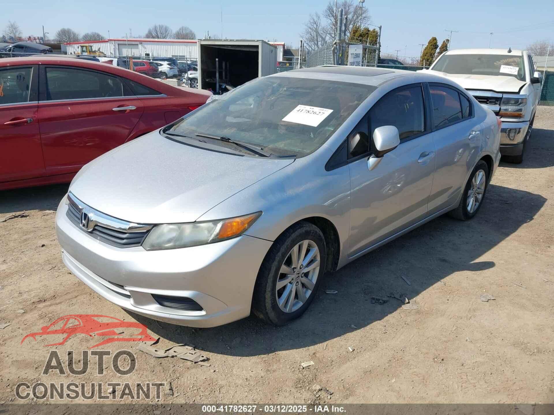 HONDA CIVIC 2012 - 19XFB2F85CE021015