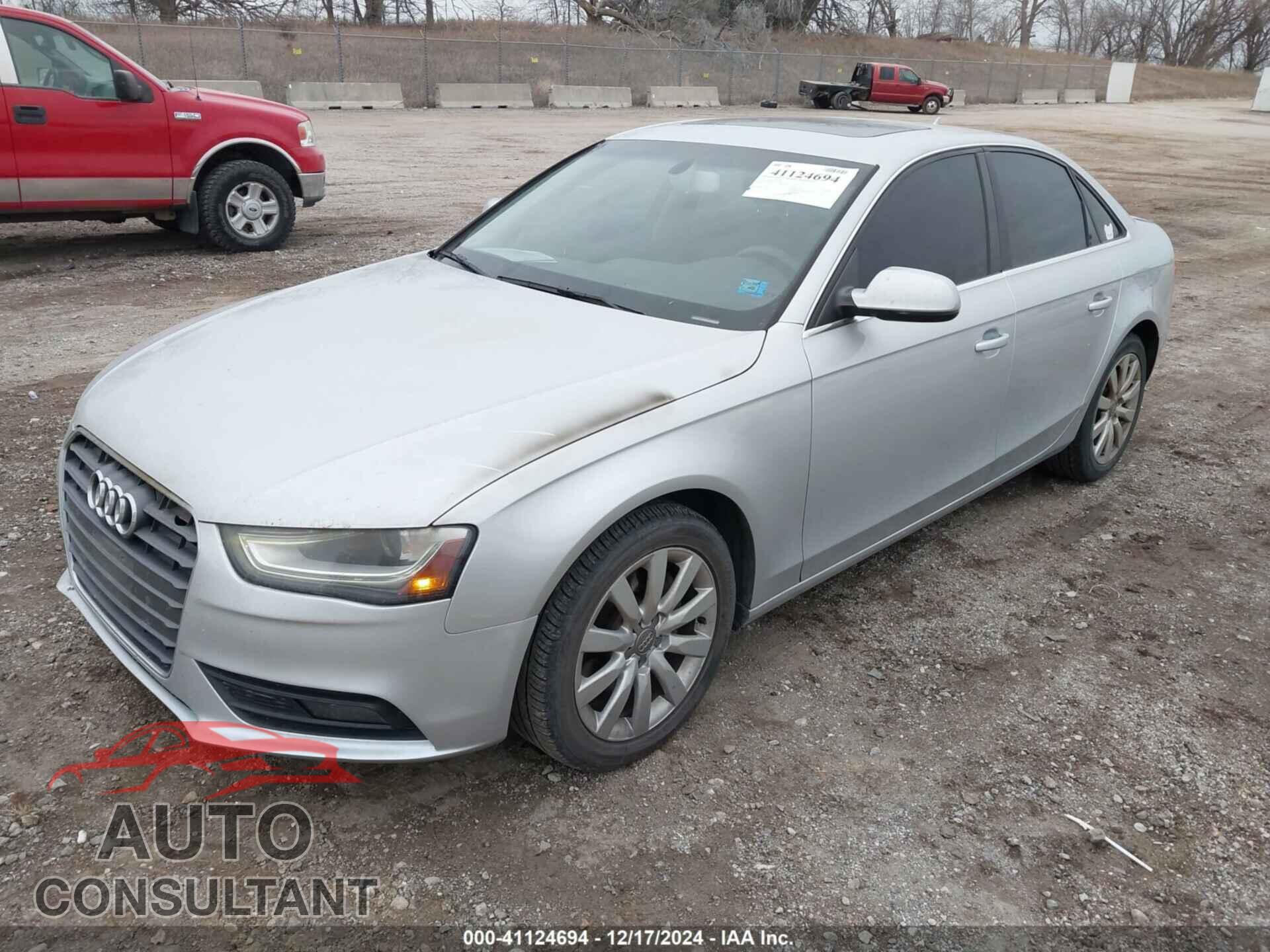 AUDI A4 2013 - WAUBFAFL5DA164016