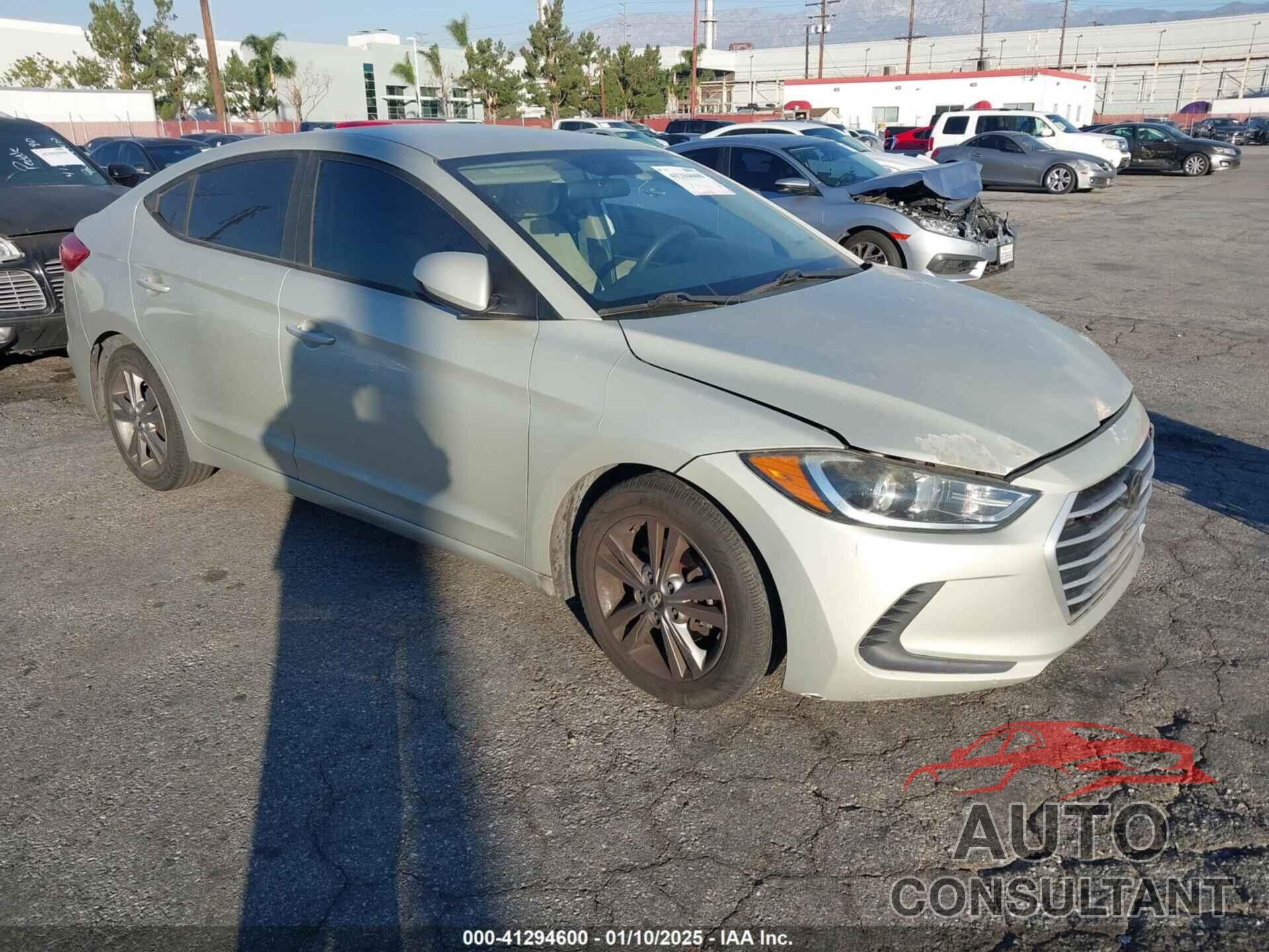 HYUNDAI ELANTRA 2017 - 5NPD84LF9HH138779