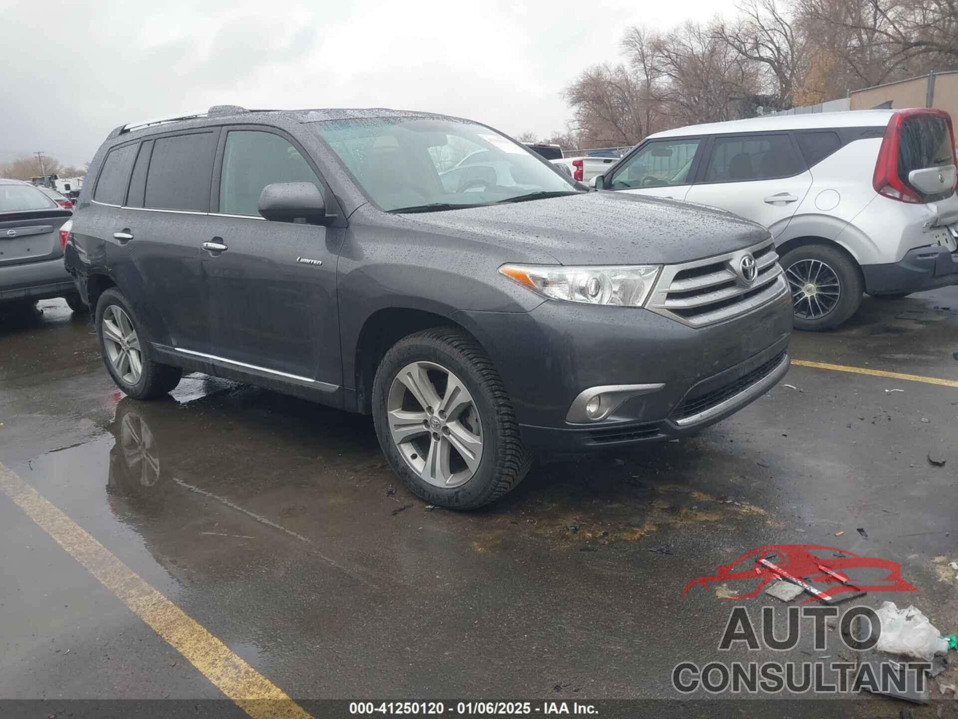 TOYOTA HIGHLANDER 2013 - 5TDDK3EH8DS261441