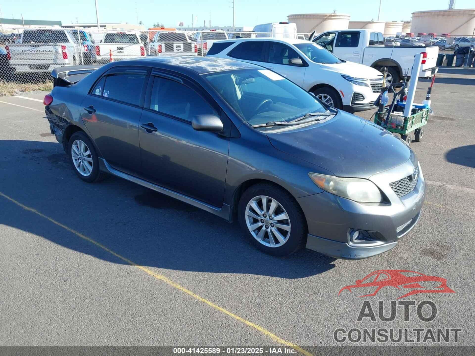 TOYOTA COROLLA 2009 - 1NXBU40E49Z139050