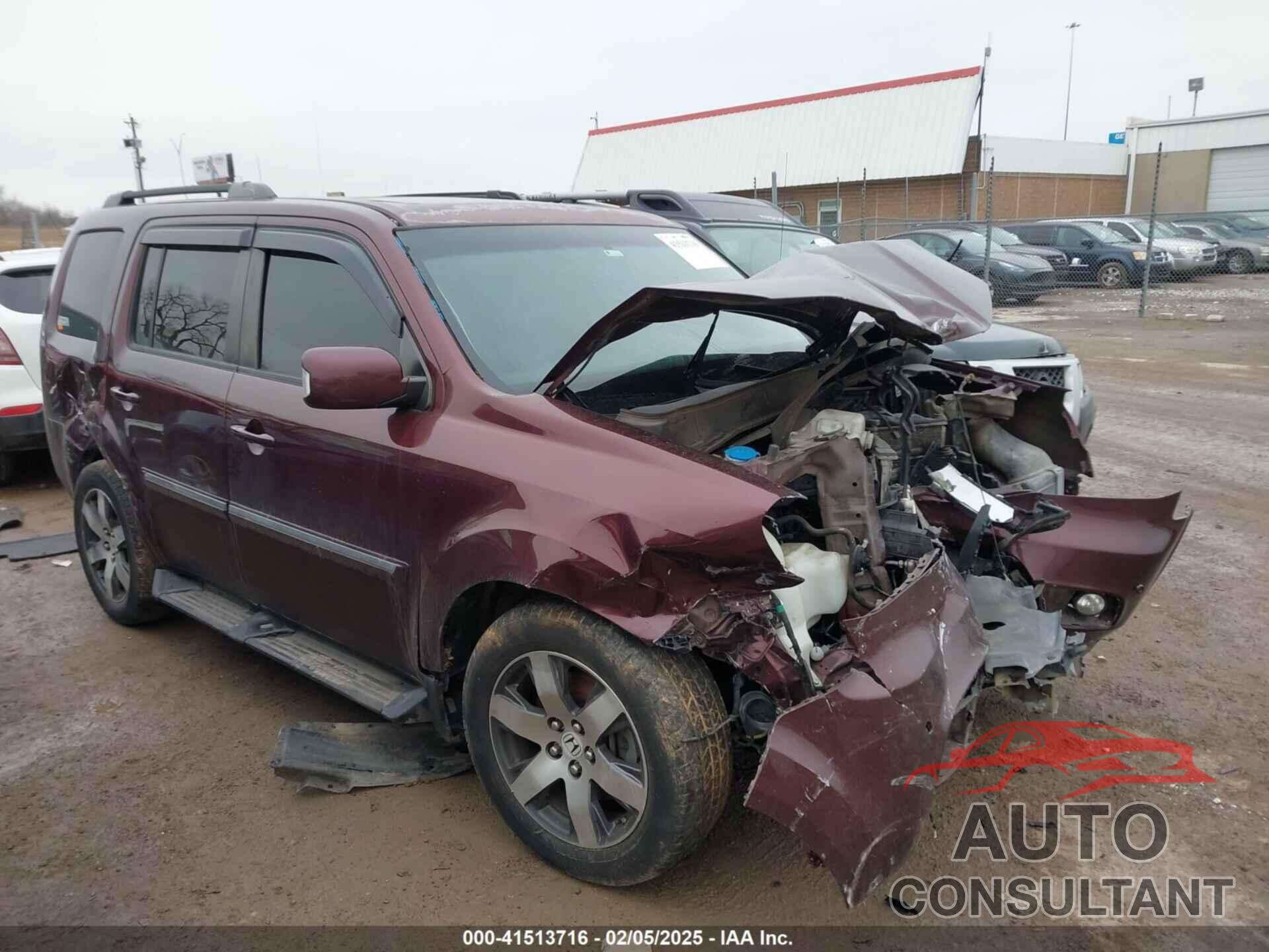 HONDA PILOT 2013 - 5FNYF4H92DB014906