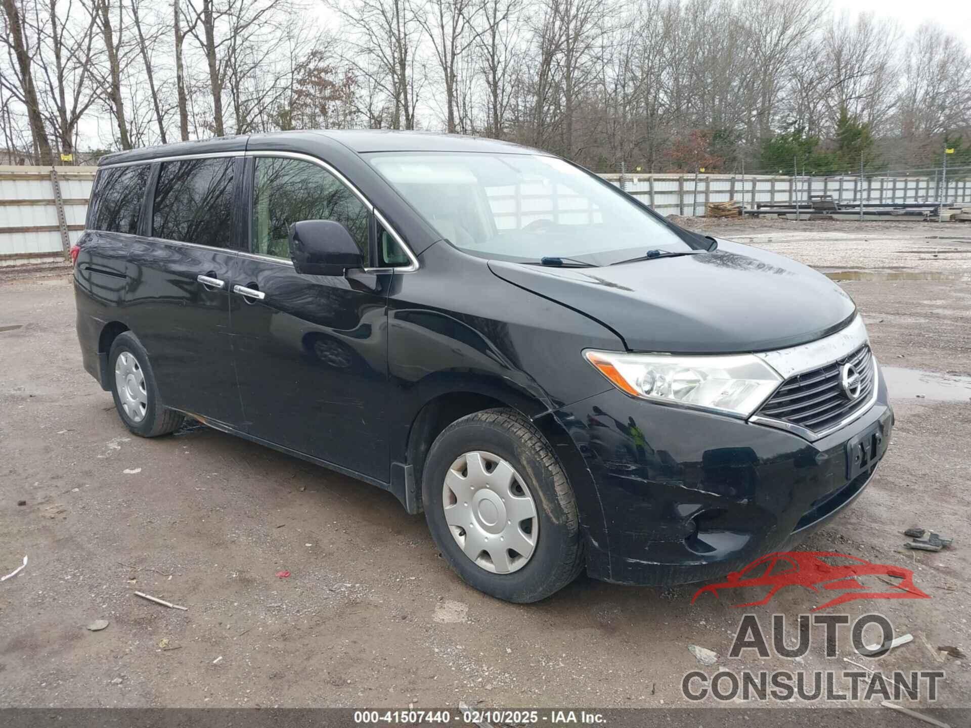 NISSAN QUEST 2012 - JN8AE2KP1C9049899