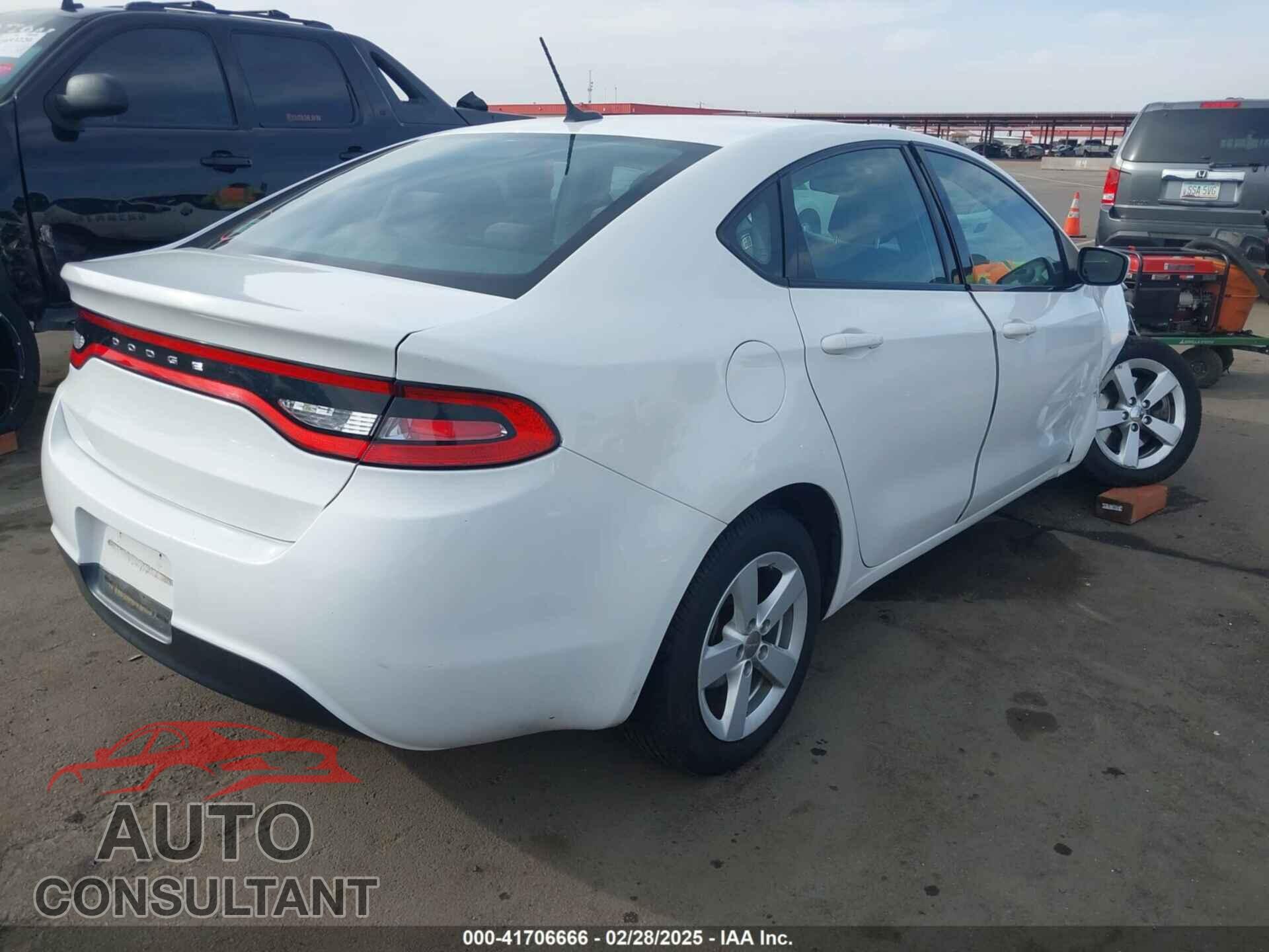 DODGE DART 2015 - 1C3CDFBB5FD281835