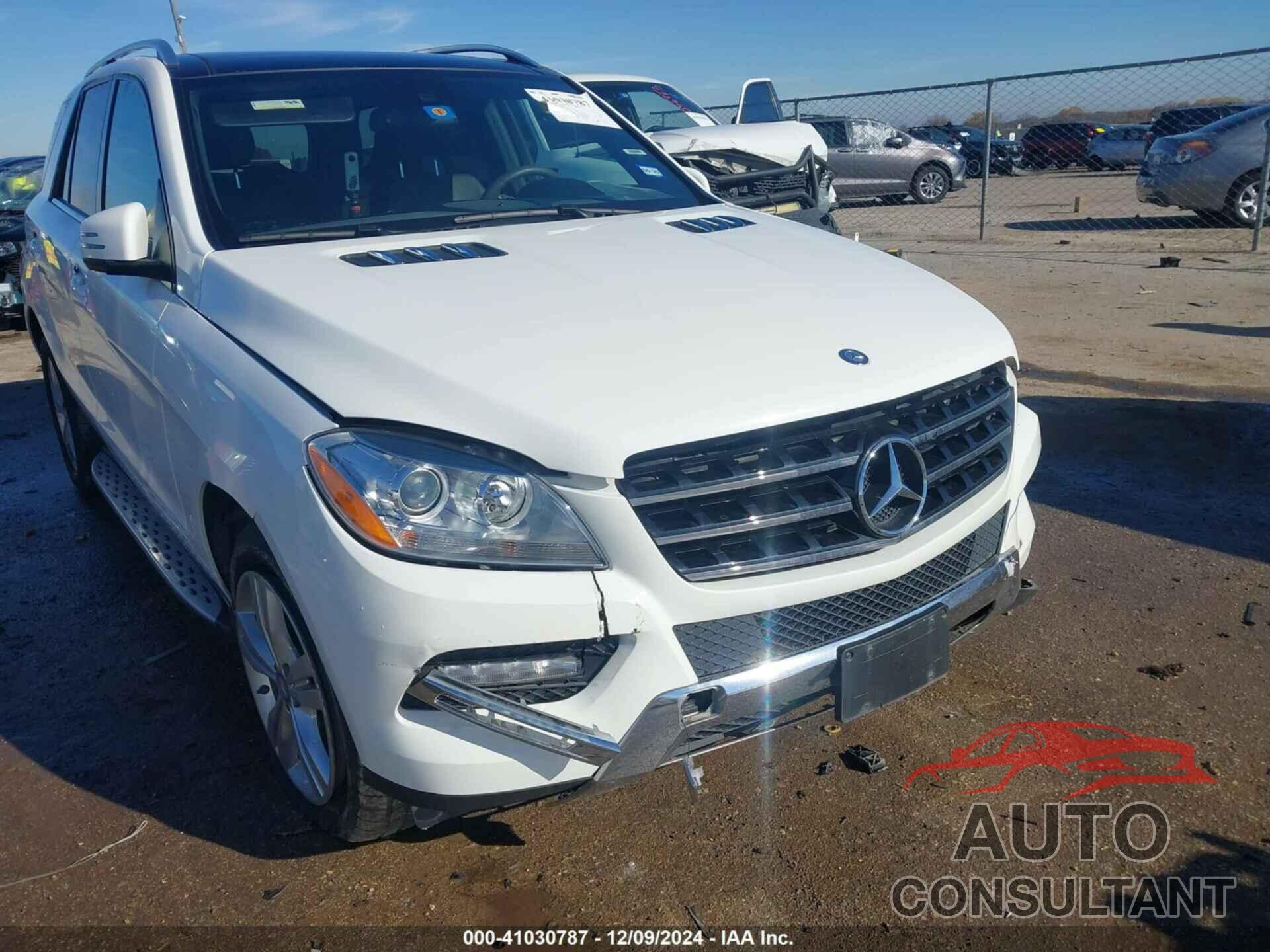 MERCEDES-BENZ ML 350 2014 - 4JGDA5JB6EA398257