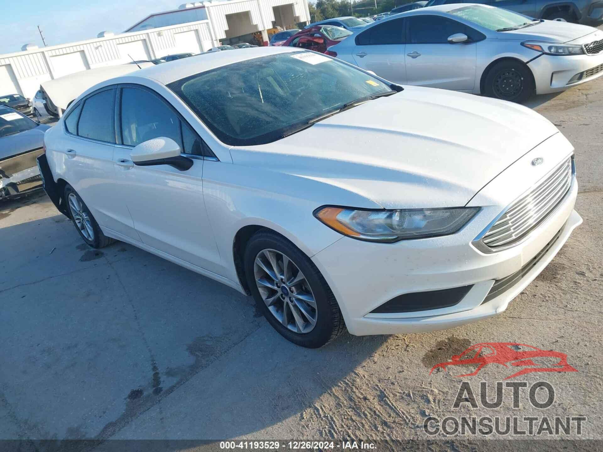 FORD FUSION 2017 - 3FA6P0H7XHR416839