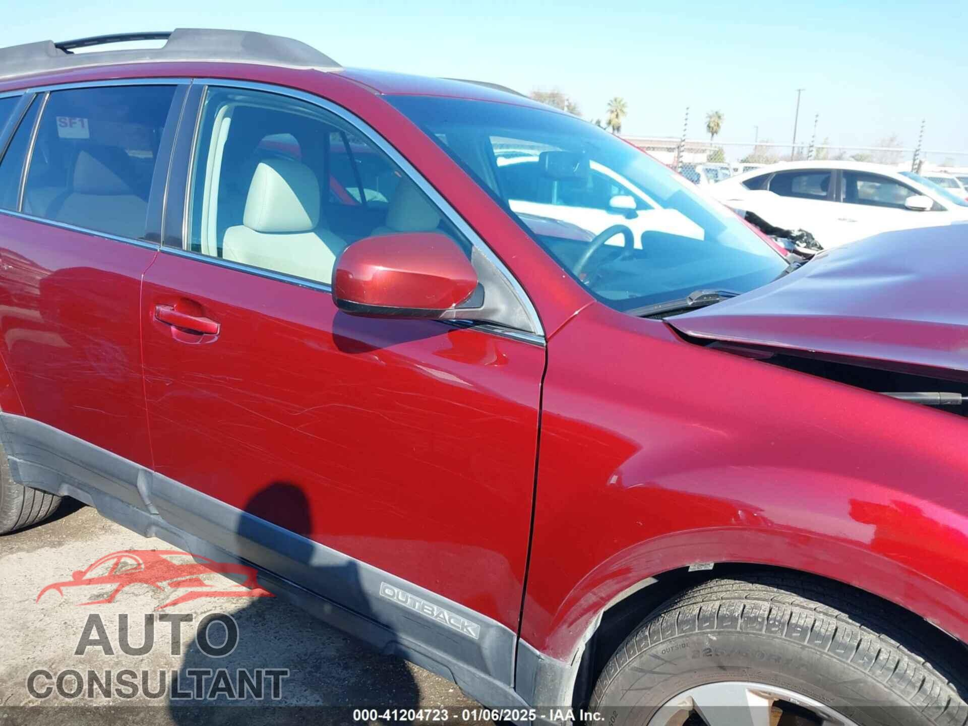 SUBARU OUTBACK 2011 - 4S4BRBLC0B3407801