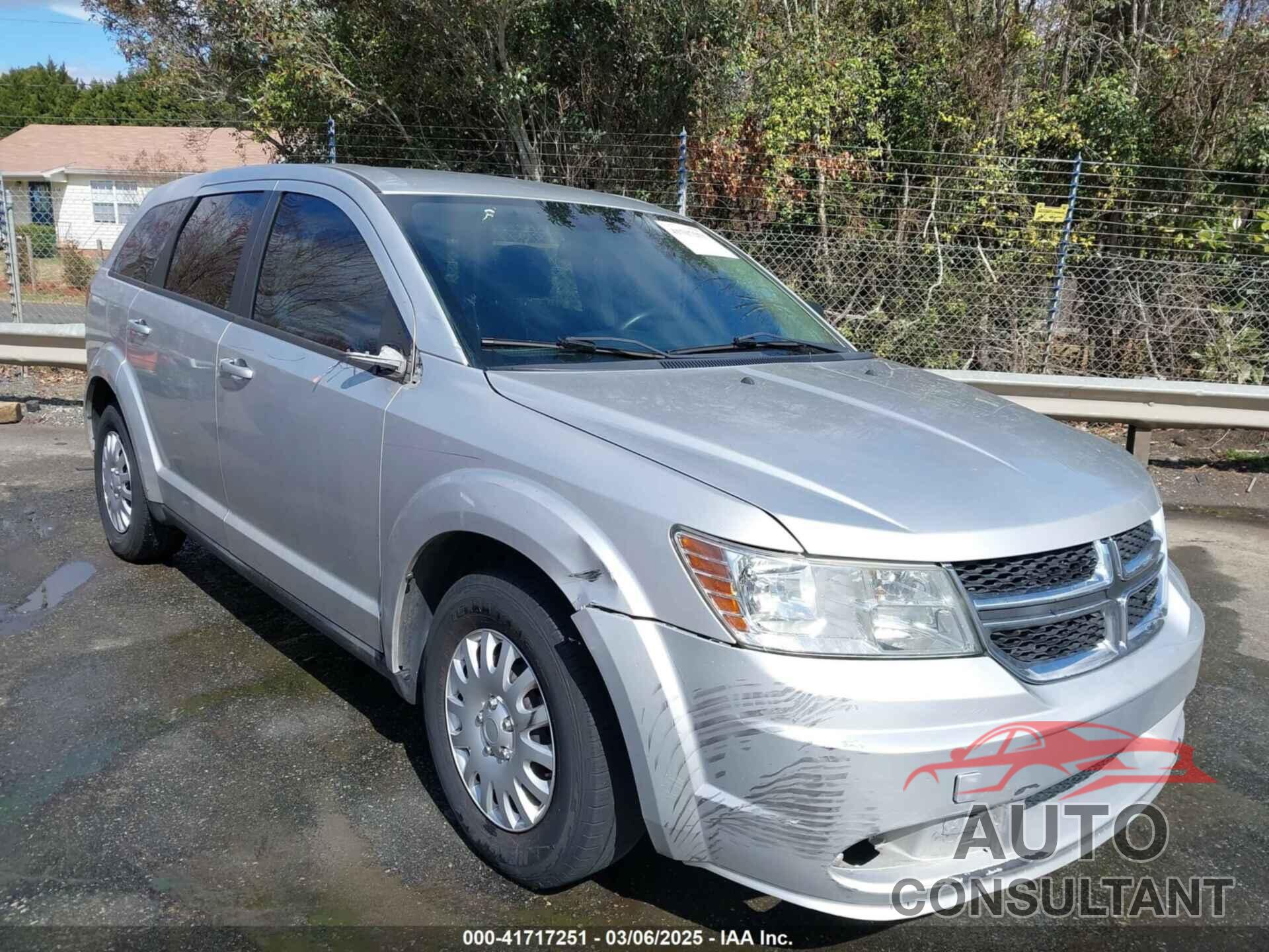 DODGE JOURNEY 2012 - 3C4PDCAB6CT204118
