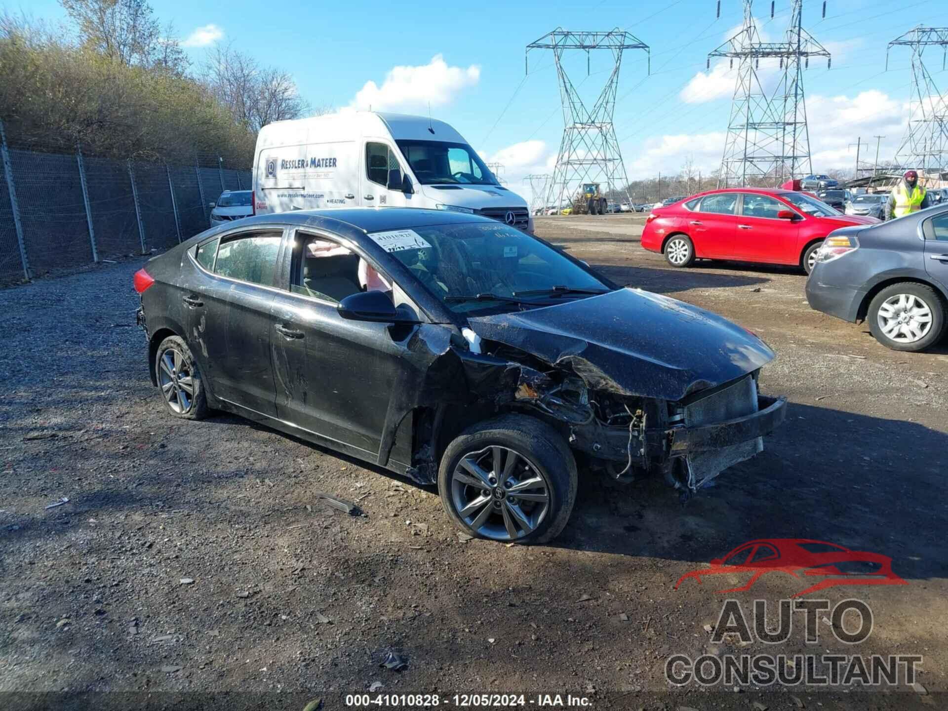 HYUNDAI ELANTRA 2018 - 5NPD84LF5JH356093