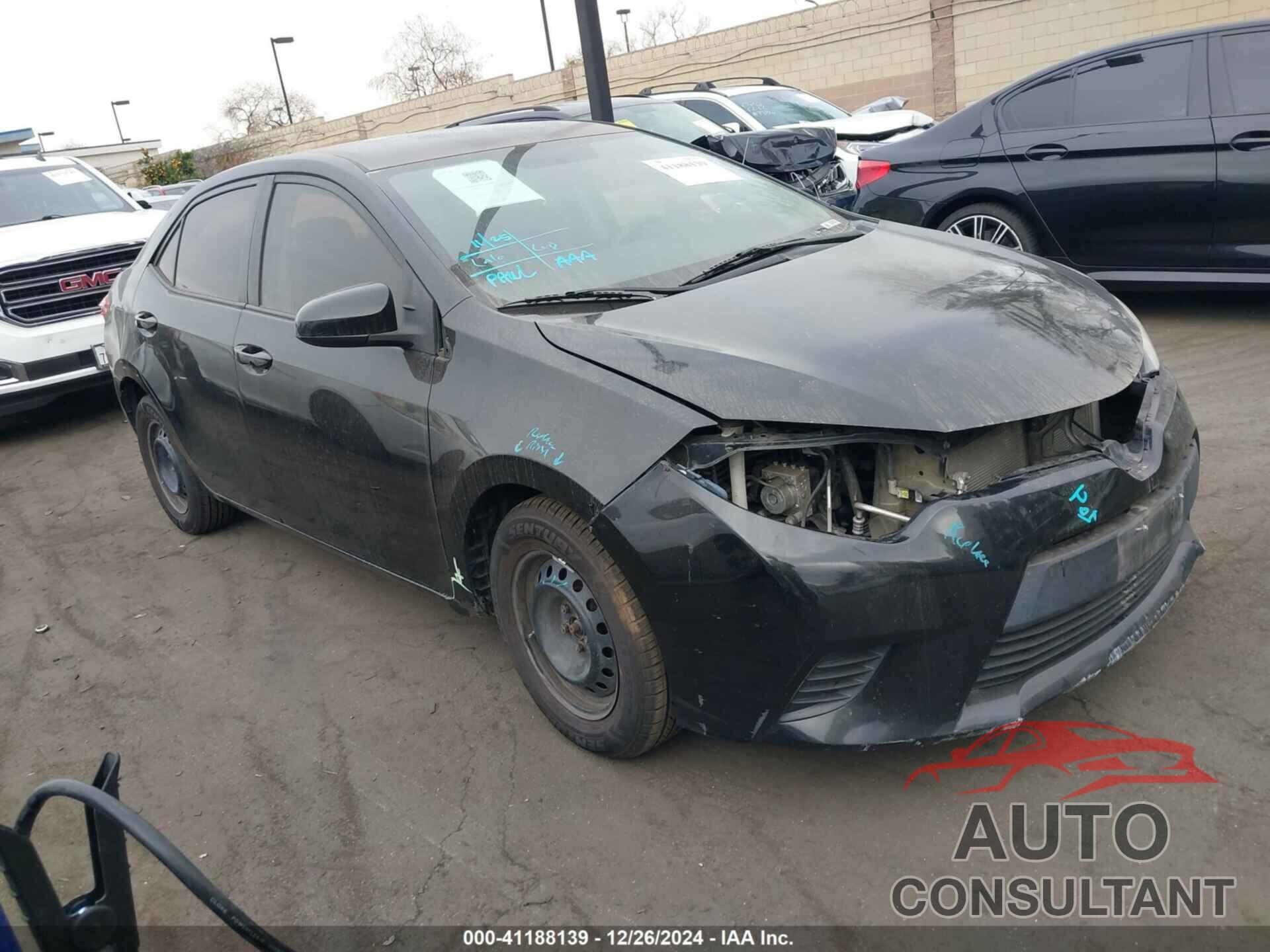 TOYOTA COROLLA 2016 - 5YFBURHE0GP509751