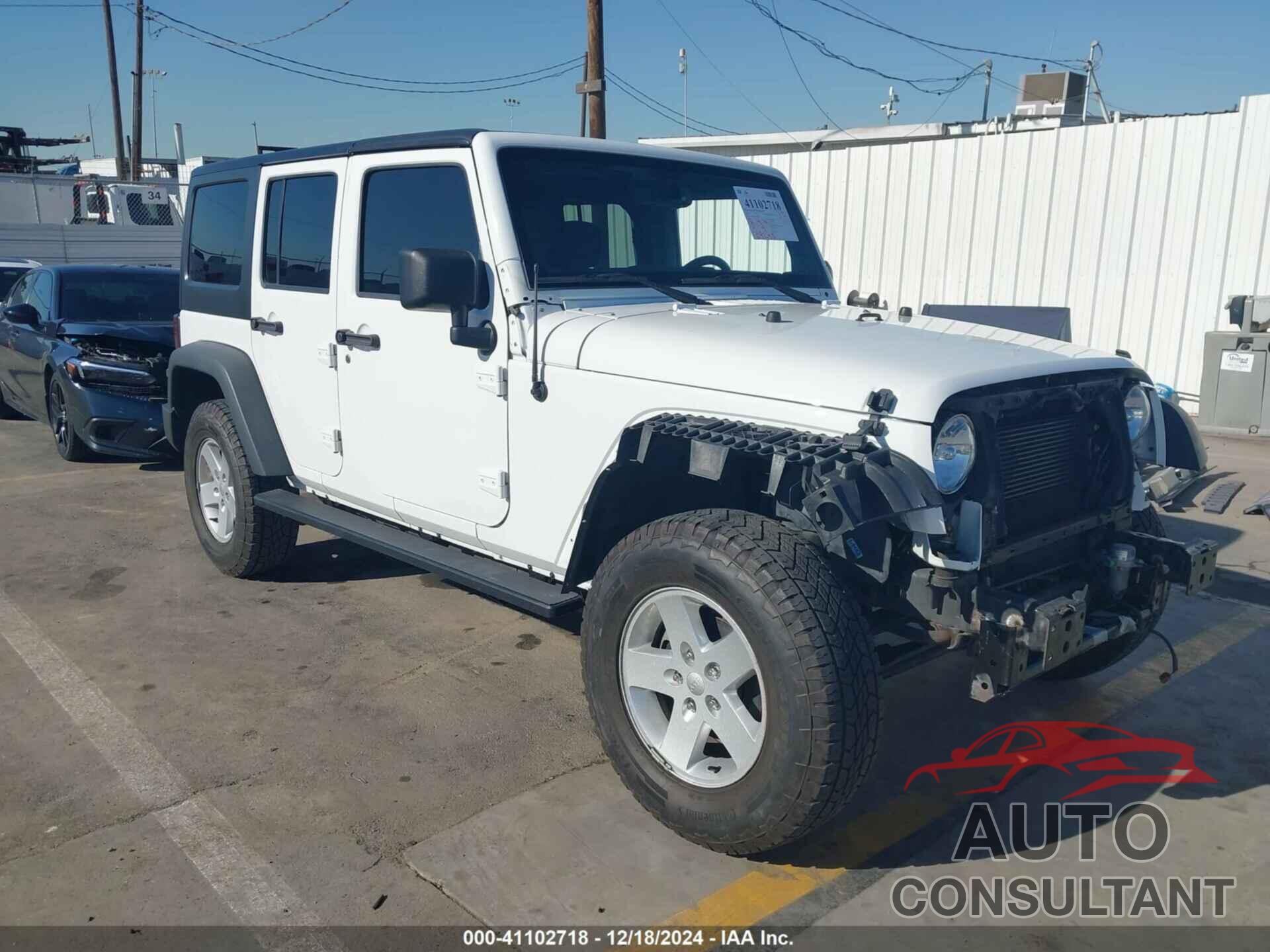 JEEP WRANGLER JK UNLIMITED 2018 - 1C4HJWDG7JL925997