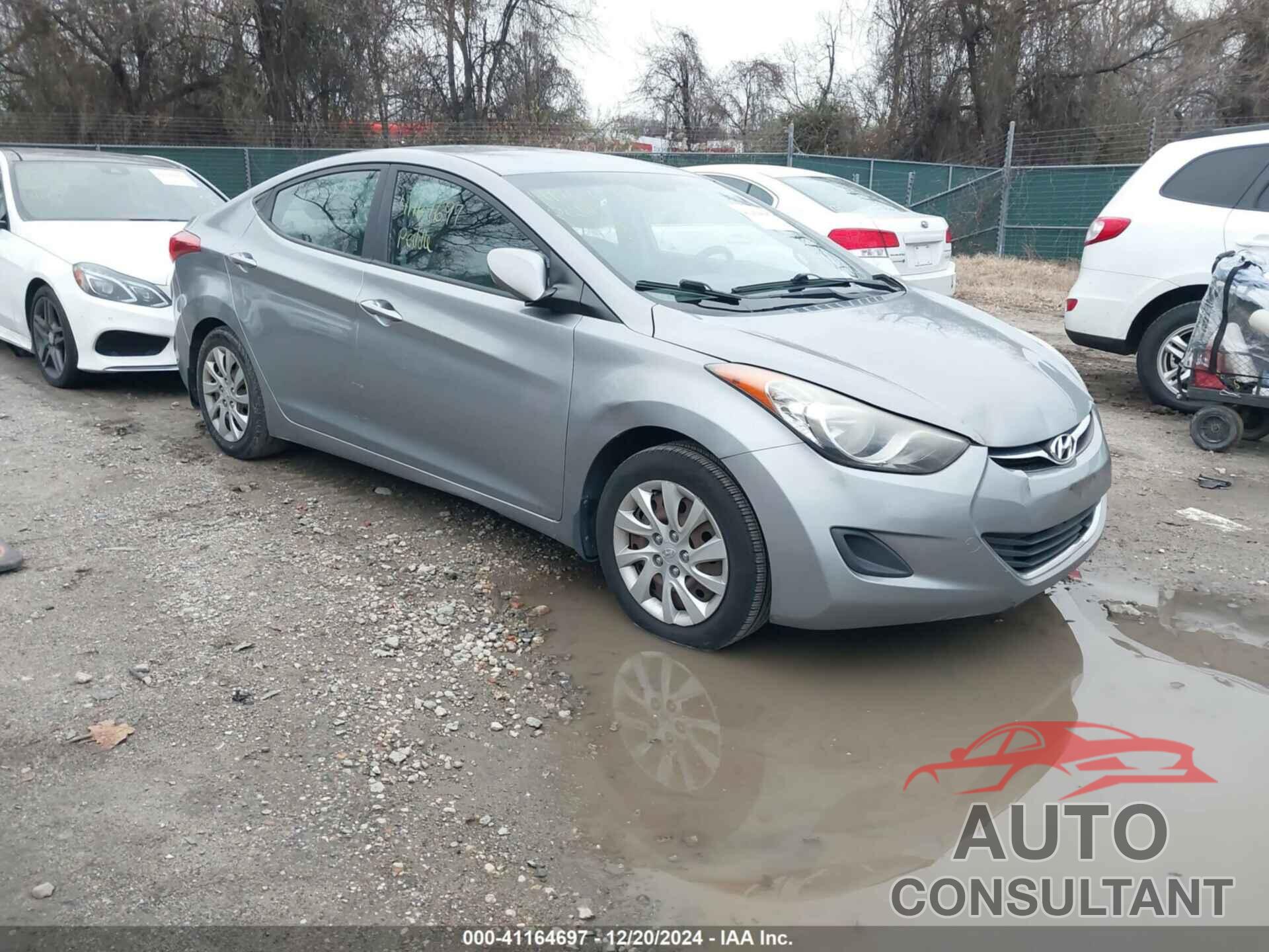 HYUNDAI ELANTRA 2012 - KMHDH4AEXCU392974