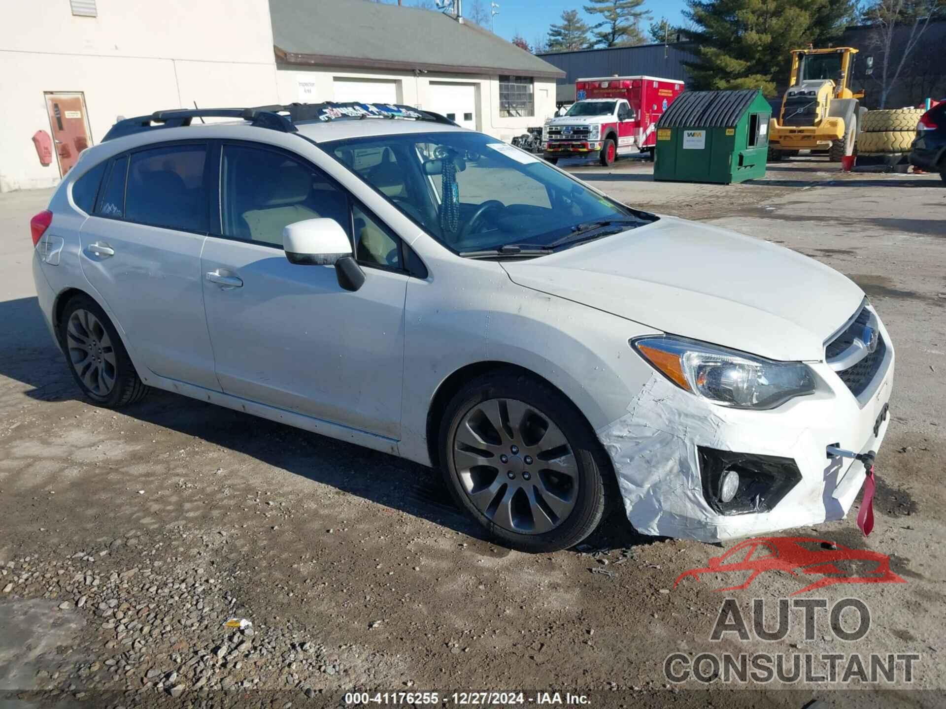 SUBARU IMPREZA 2013 - JF1GPAL68D2885077