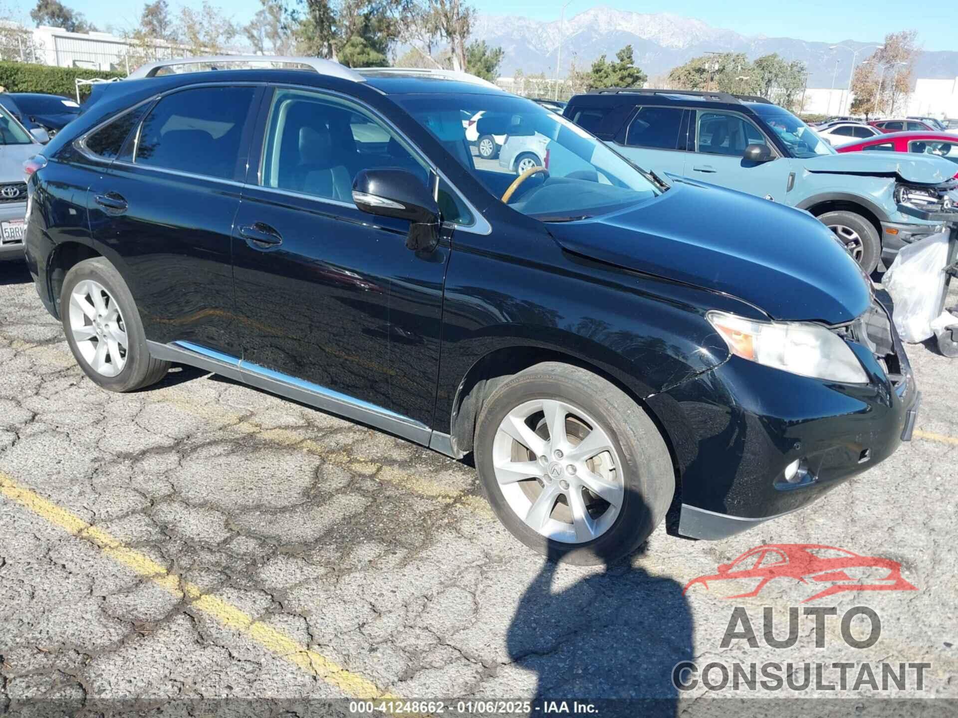 LEXUS RX 350 2010 - 2T2BK1BA4AC074636
