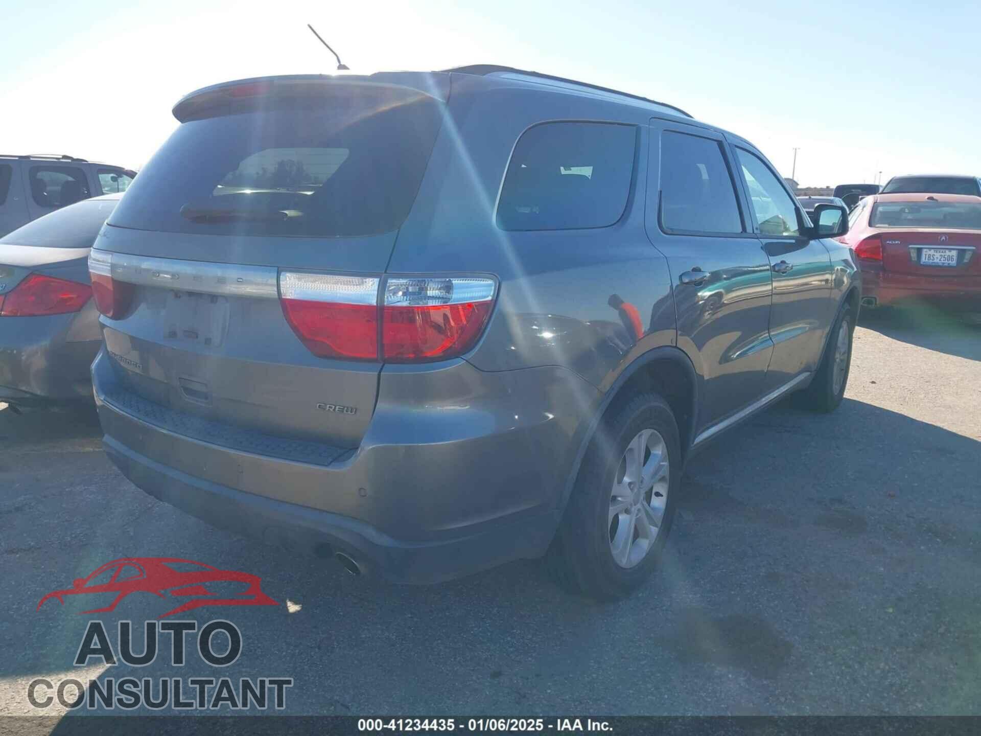 DODGE DURANGO 2012 - 1C4RDHDG7CC257192