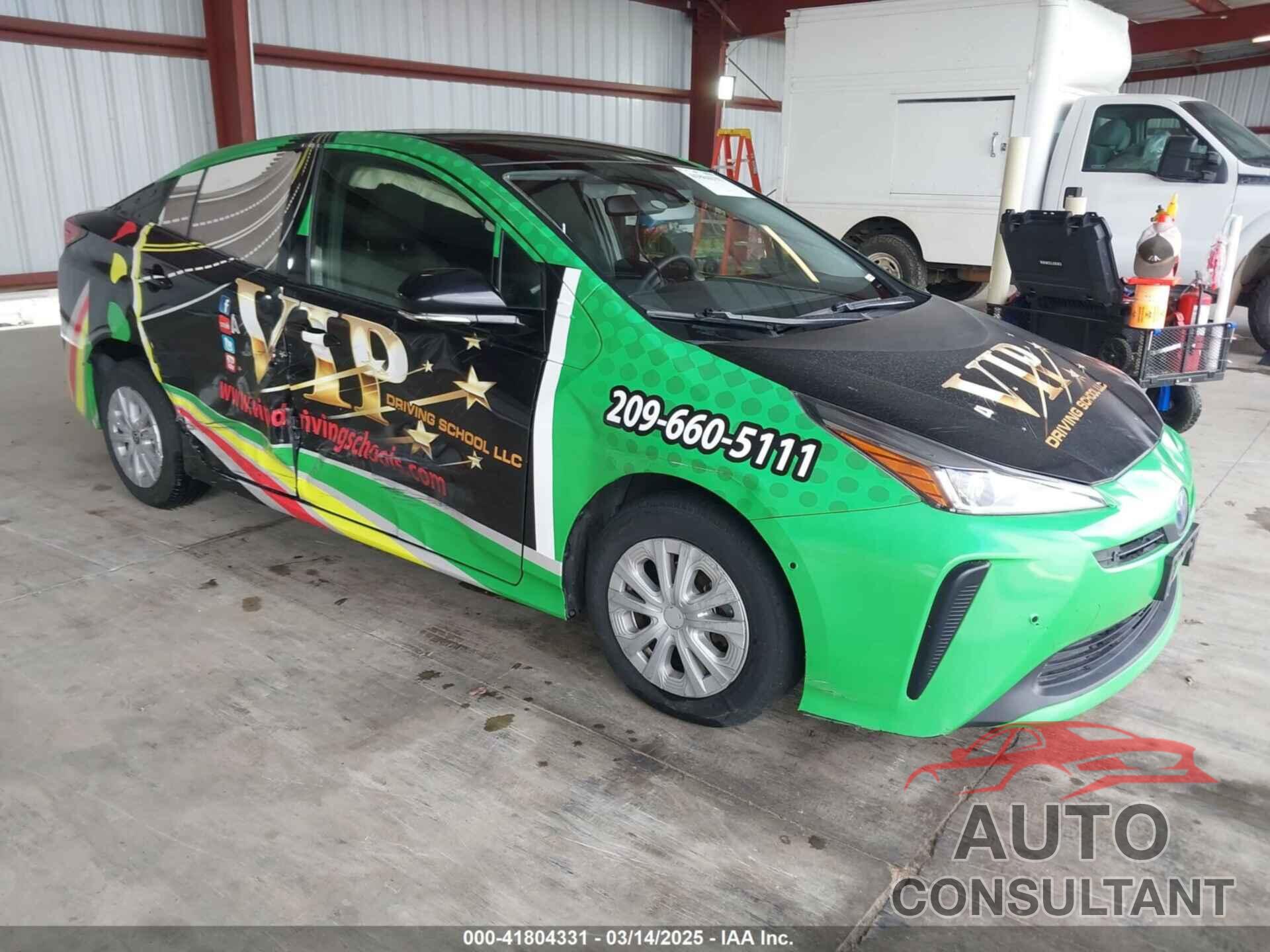 TOYOTA PRIUS 2019 - JTDKARFU8K3095428