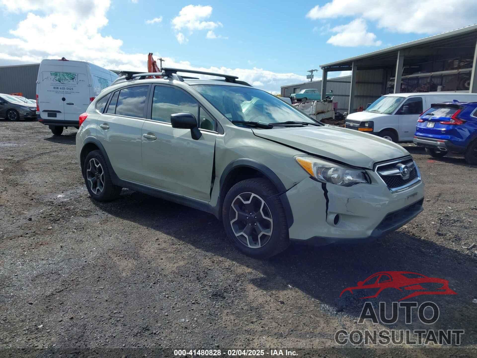 SUBARU XV CROSSTREK 2015 - JF2GPAAC7F9265707