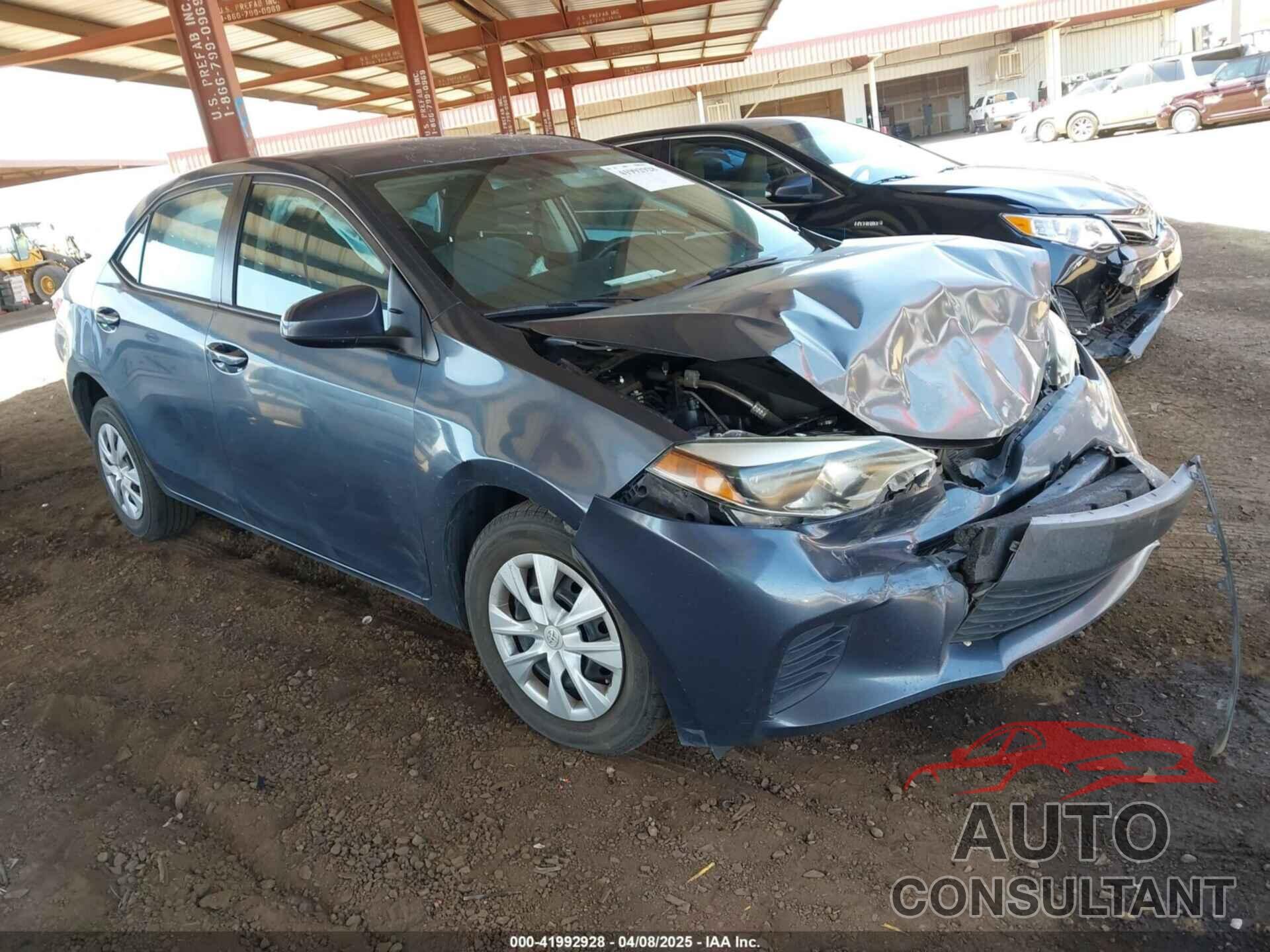 TOYOTA COROLLA 2014 - 5YFBURHE2EP111065