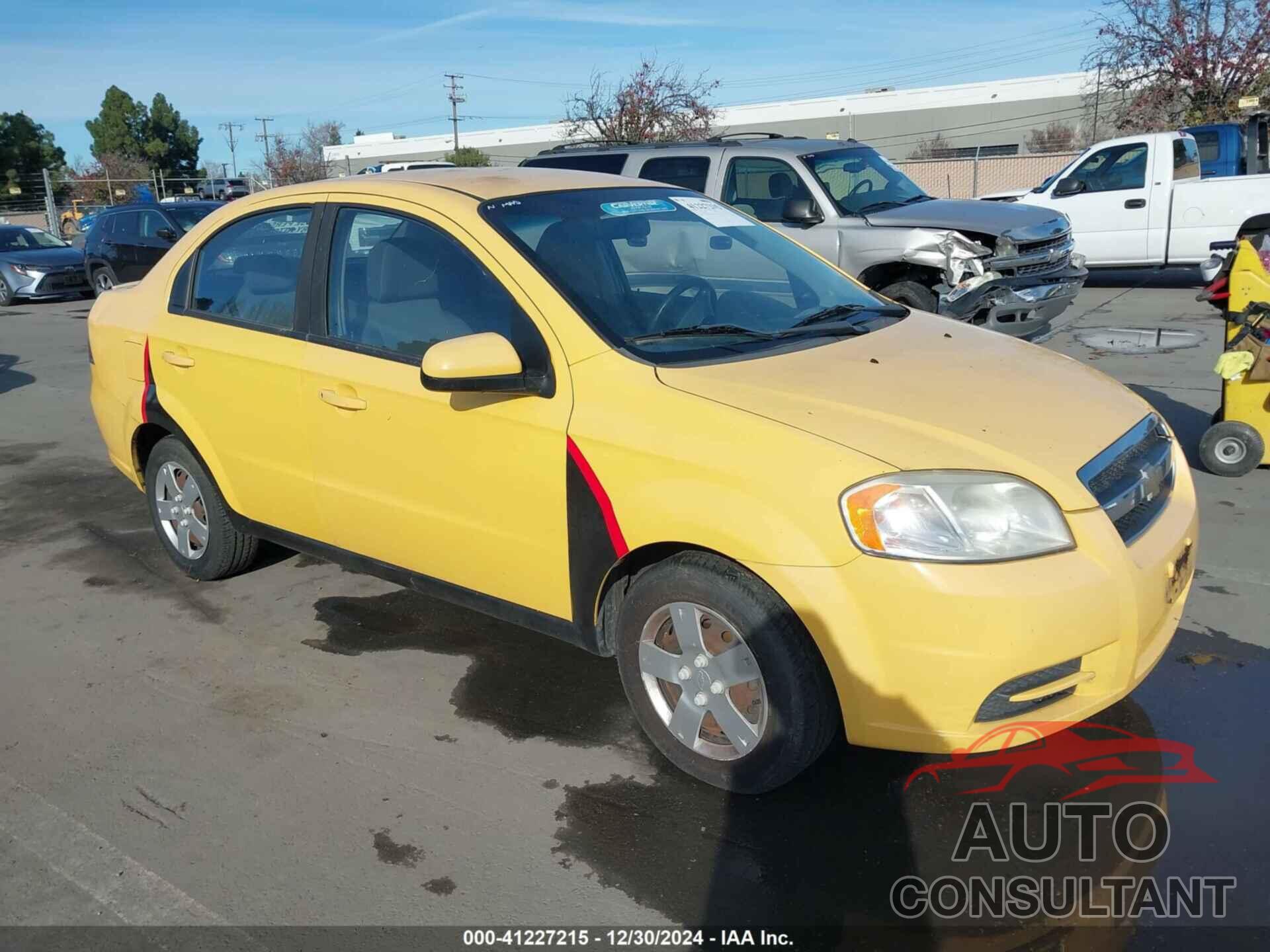 CHEVROLET AVEO 2010 - KL1TD5DE0AB044971