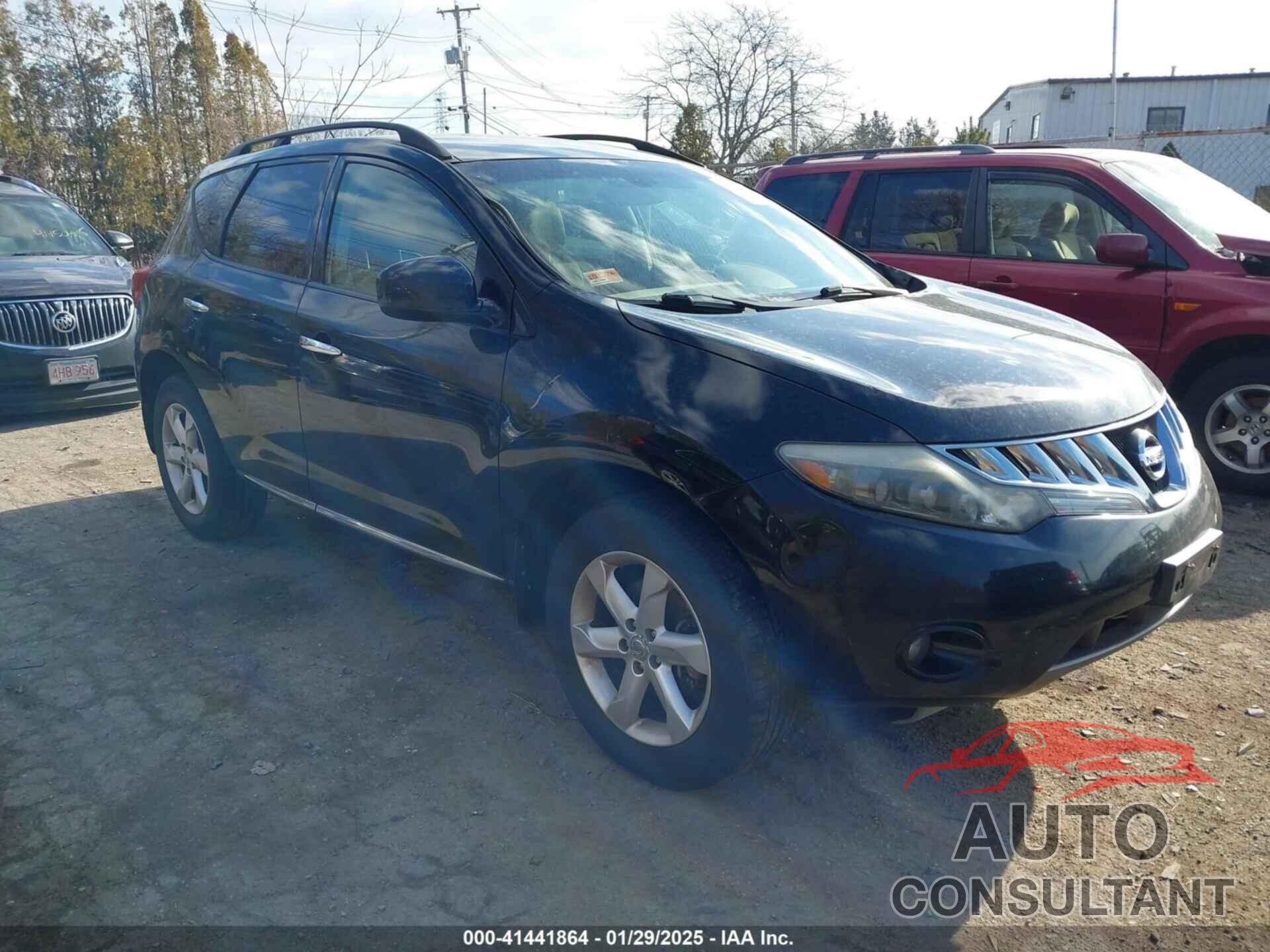 NISSAN MURANO 2009 - JN8AZ18WX9W148860