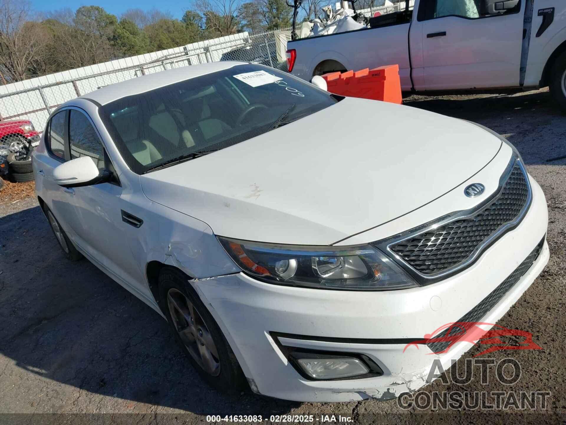 KIA OPTIMA 2015 - KNAGM4A73F5601370