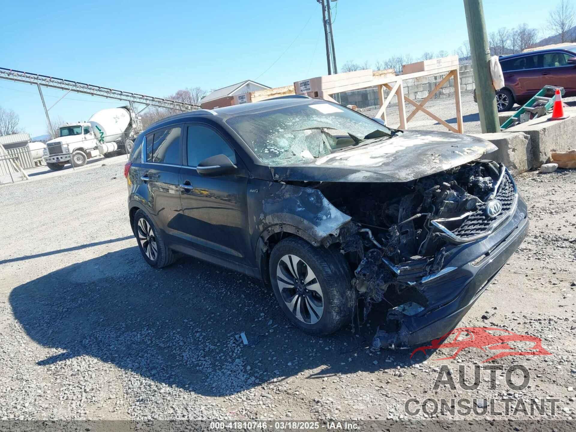 KIA SPORTAGE 2013 - KNDPCCA68D7374637