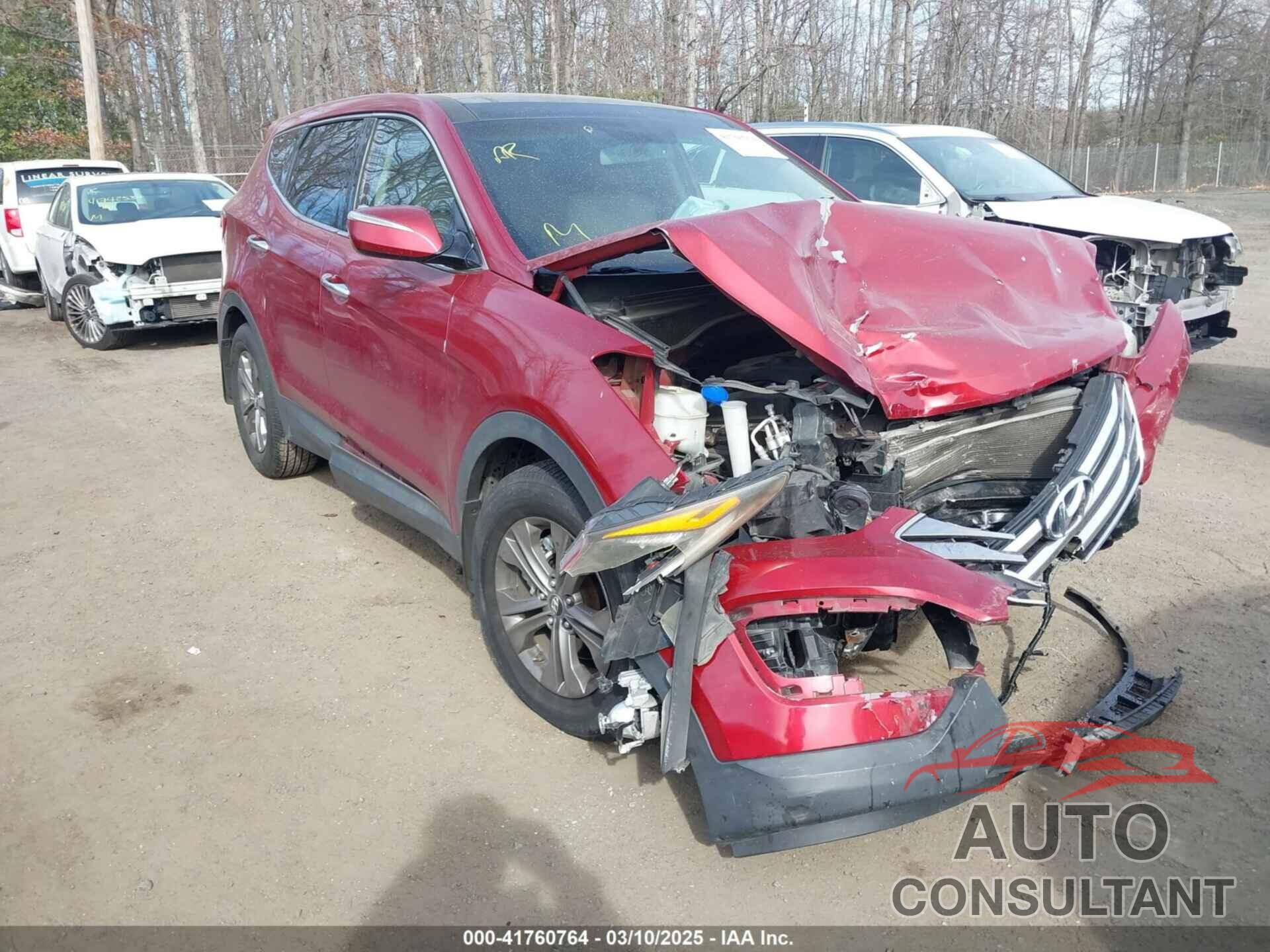 HYUNDAI SANTA FE 2013 - 5XYZU3LB8DG059808