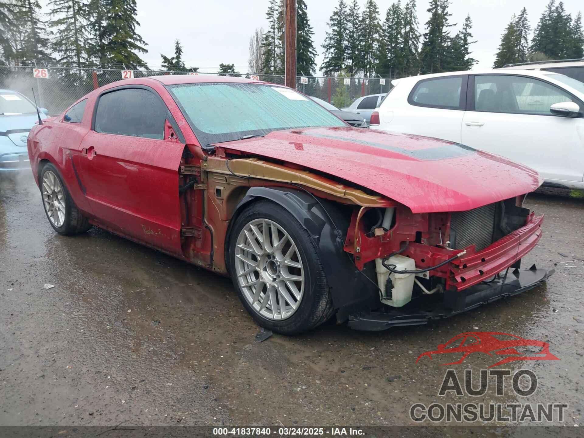 FORD MUSTANG 2010 - 1ZVBP8AN3A5119854