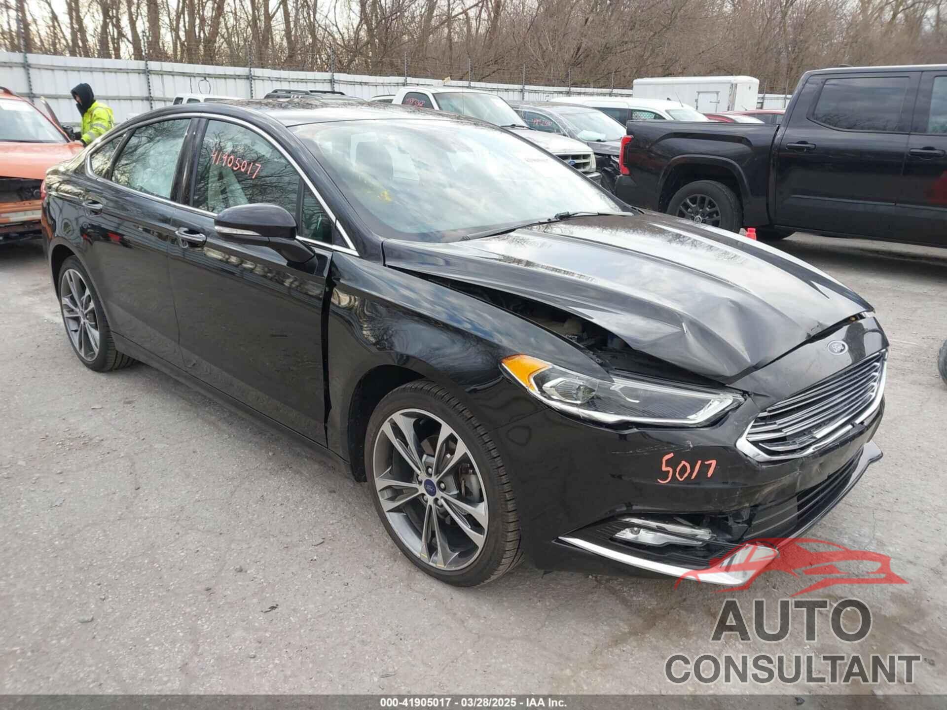 FORD FUSION 2017 - 3FA6P0K98HR200272