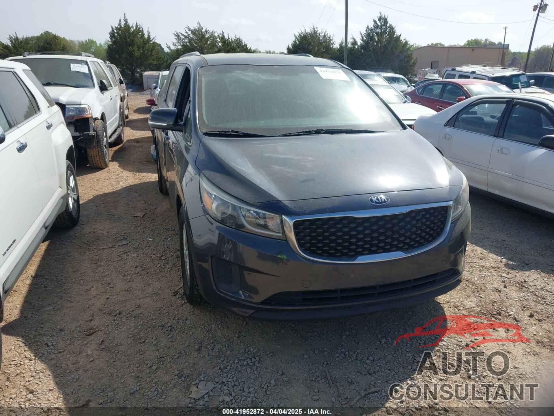 KIA SEDONA 2015 - KNDMB5C10F6065899
