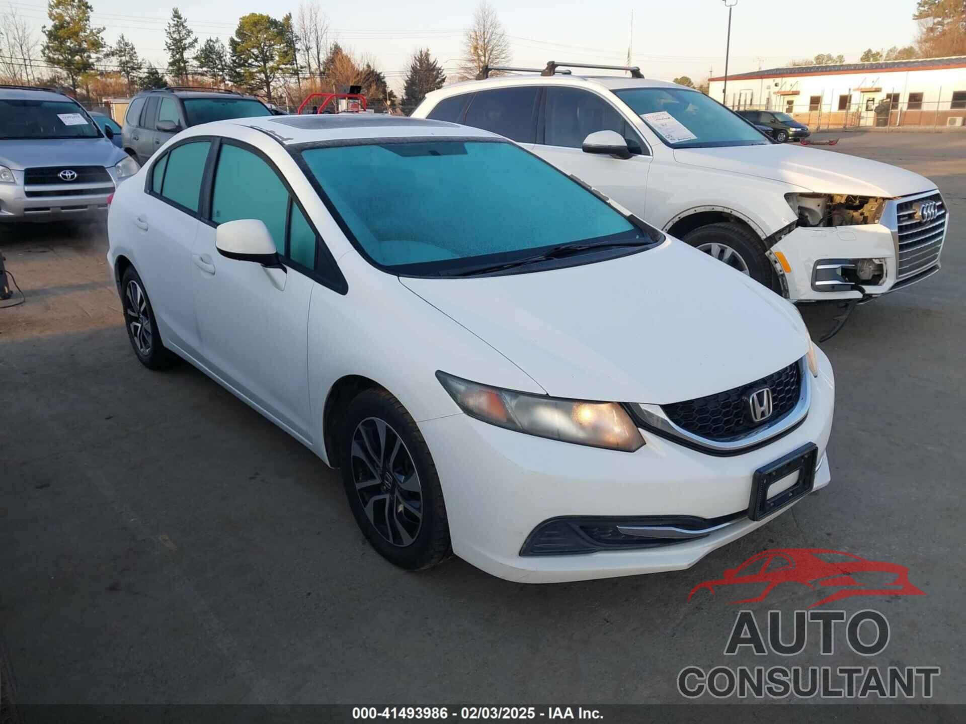 HONDA CIVIC 2013 - 19XFB2F81DE278075