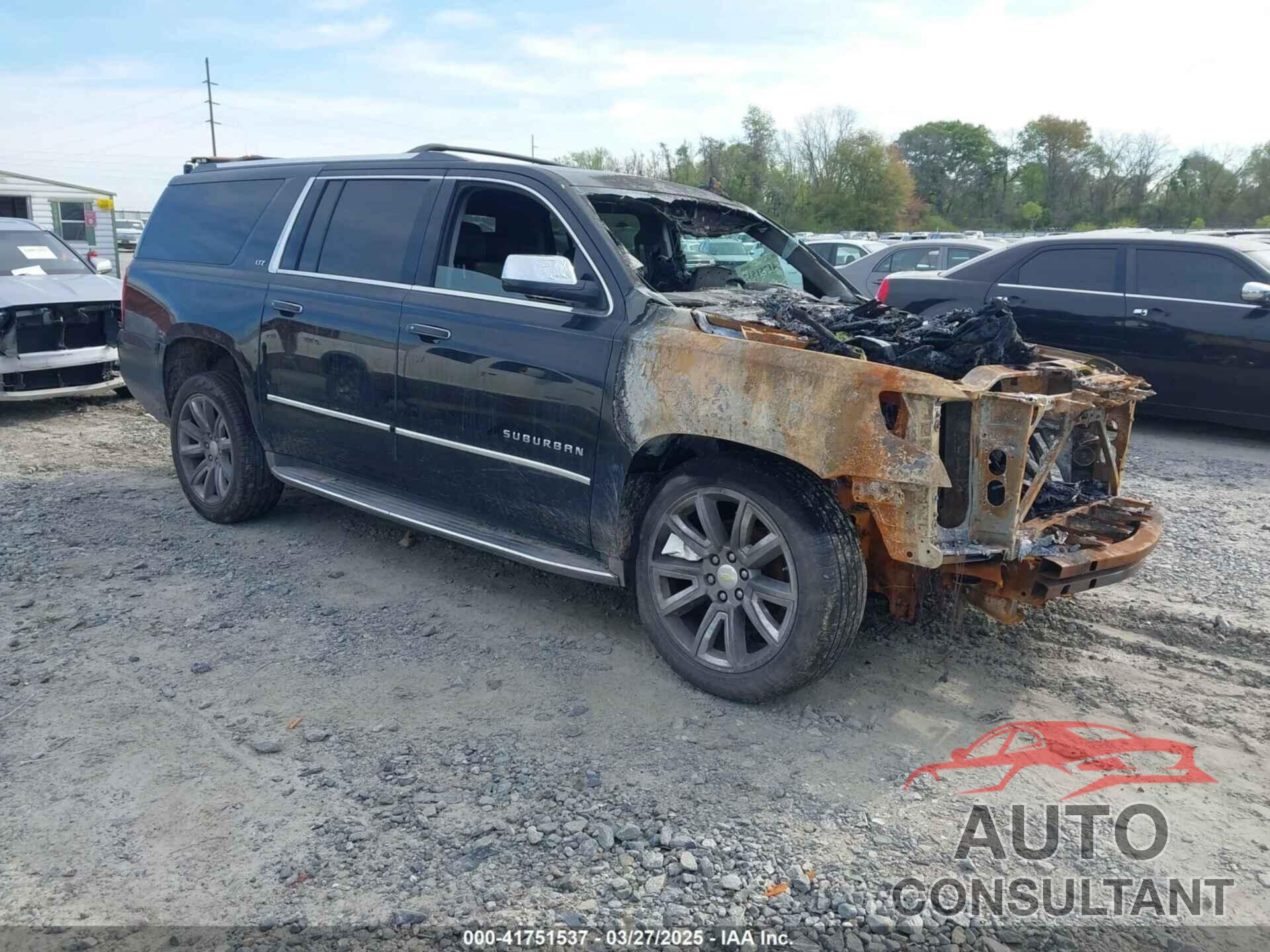 CHEVROLET SUBURBAN 1500 2015 - 1GNSCKKC2FR509683