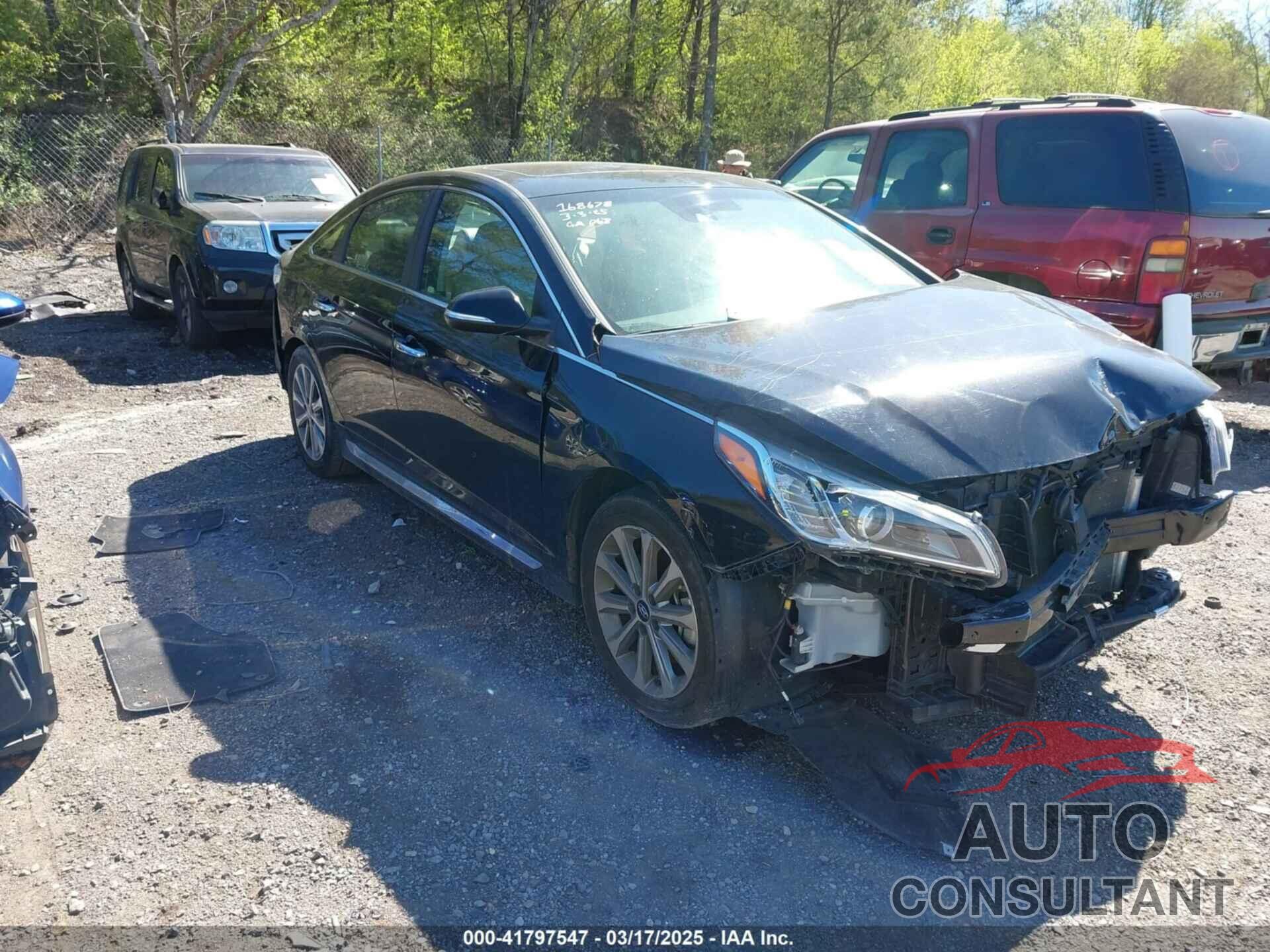 HYUNDAI SONATA 2017 - 5NPE34AF5HH558531