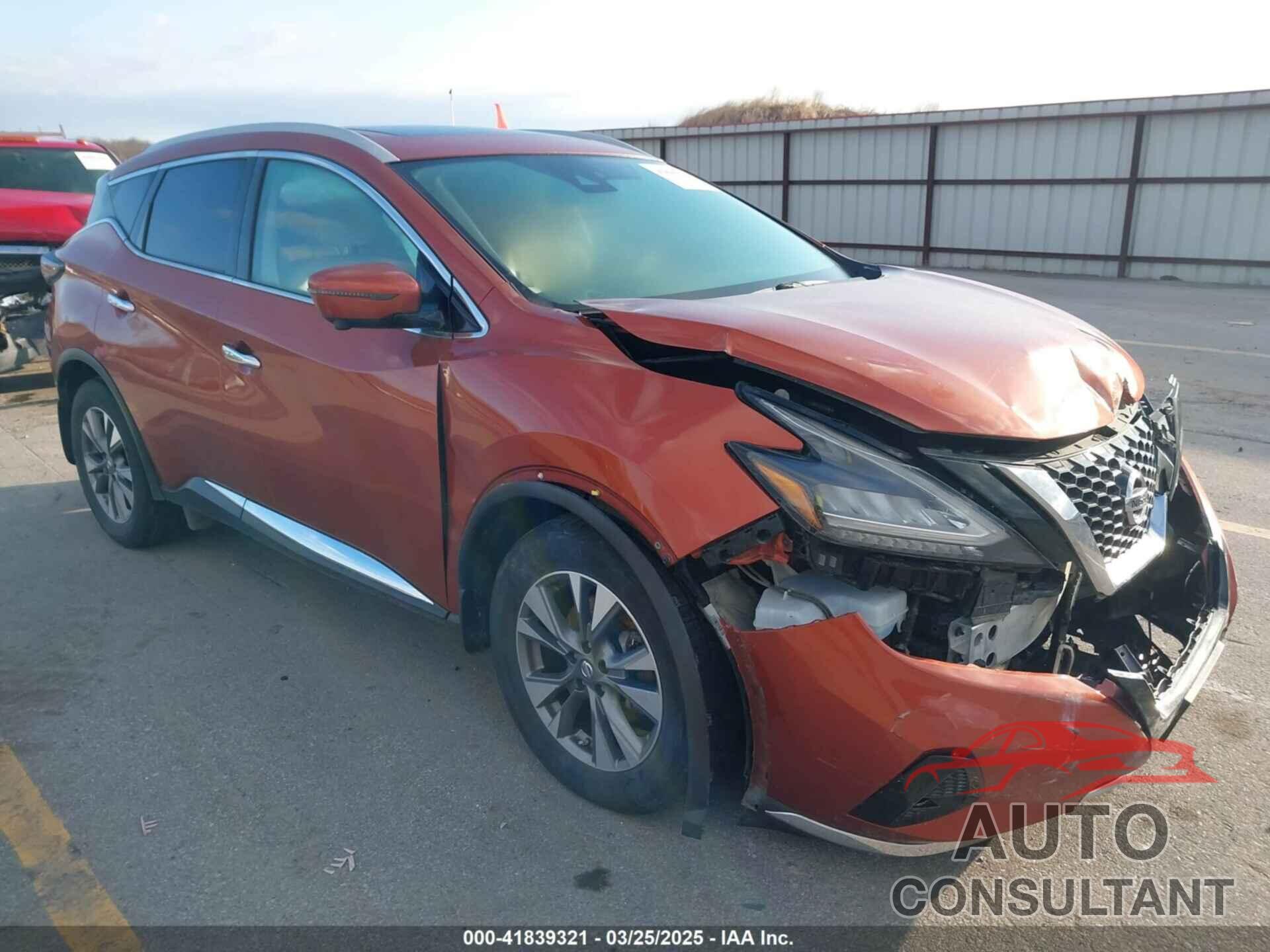 NISSAN MURANO 2020 - 5N1AZ2CSXLN122659