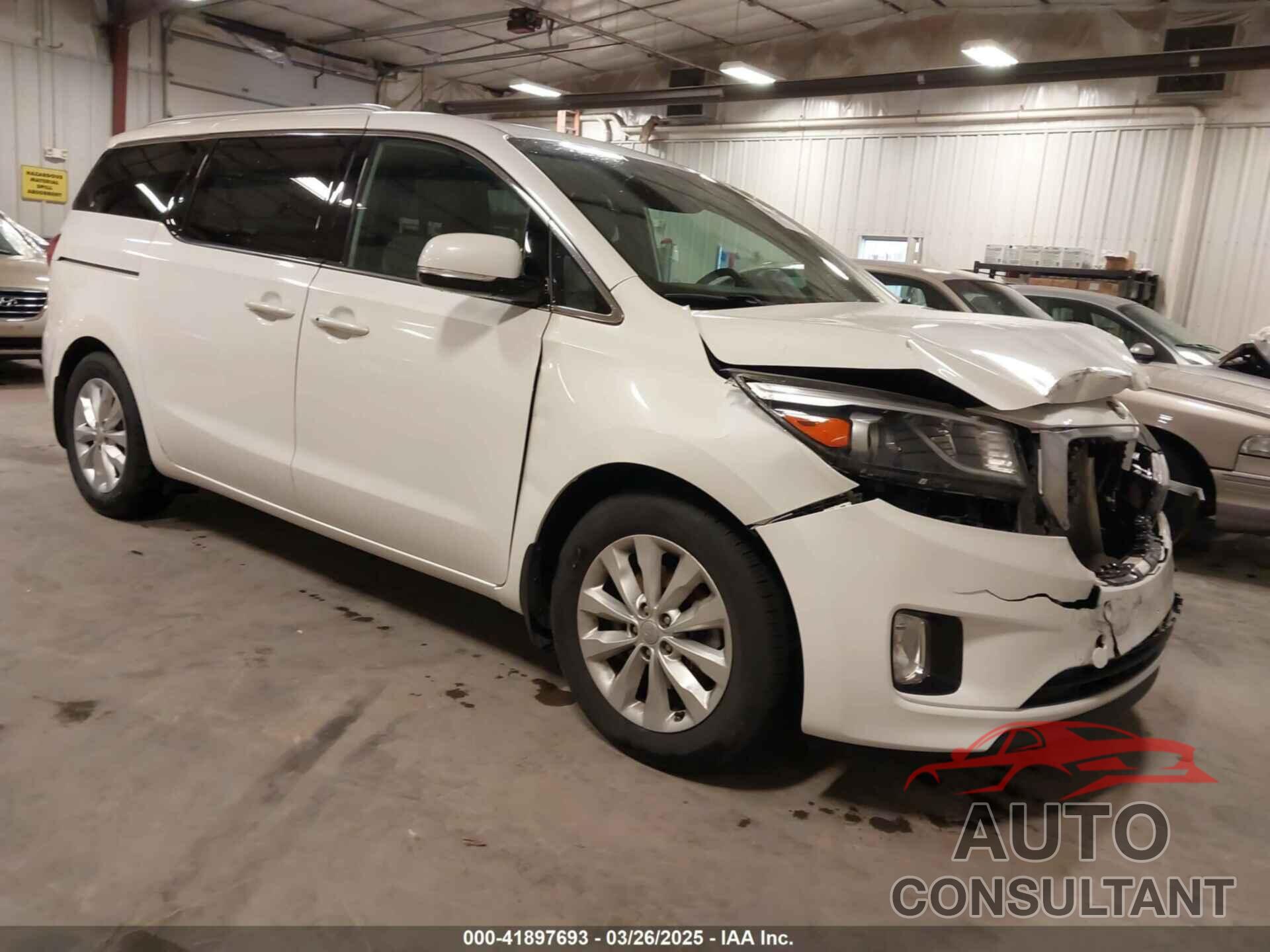 KIA SEDONA 2016 - KNDMC5C17G6139995