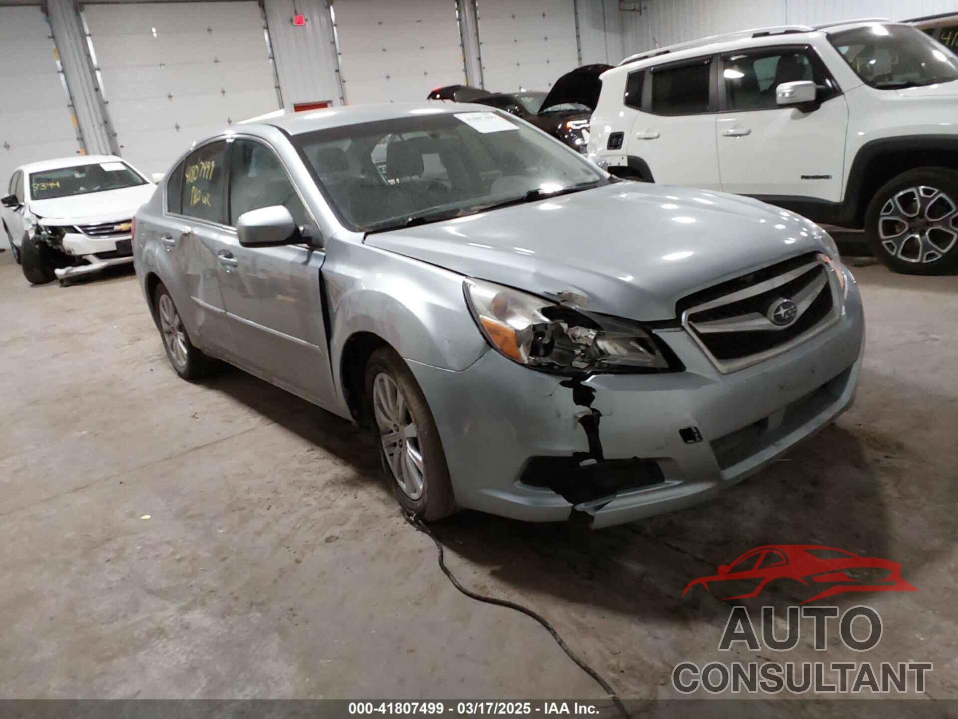 SUBARU LEGACY 2012 - 4S3BMDJ61C2003103