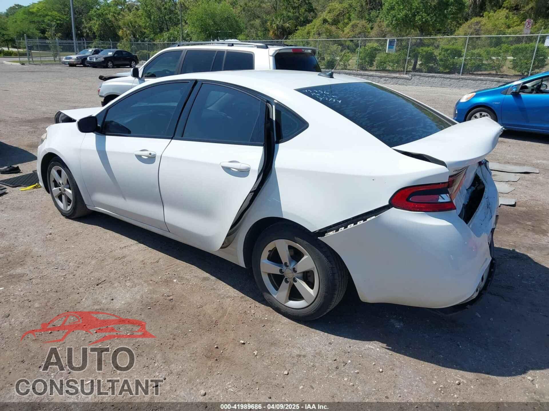 DODGE DART 2015 - 1C3CDFBB0FD121068