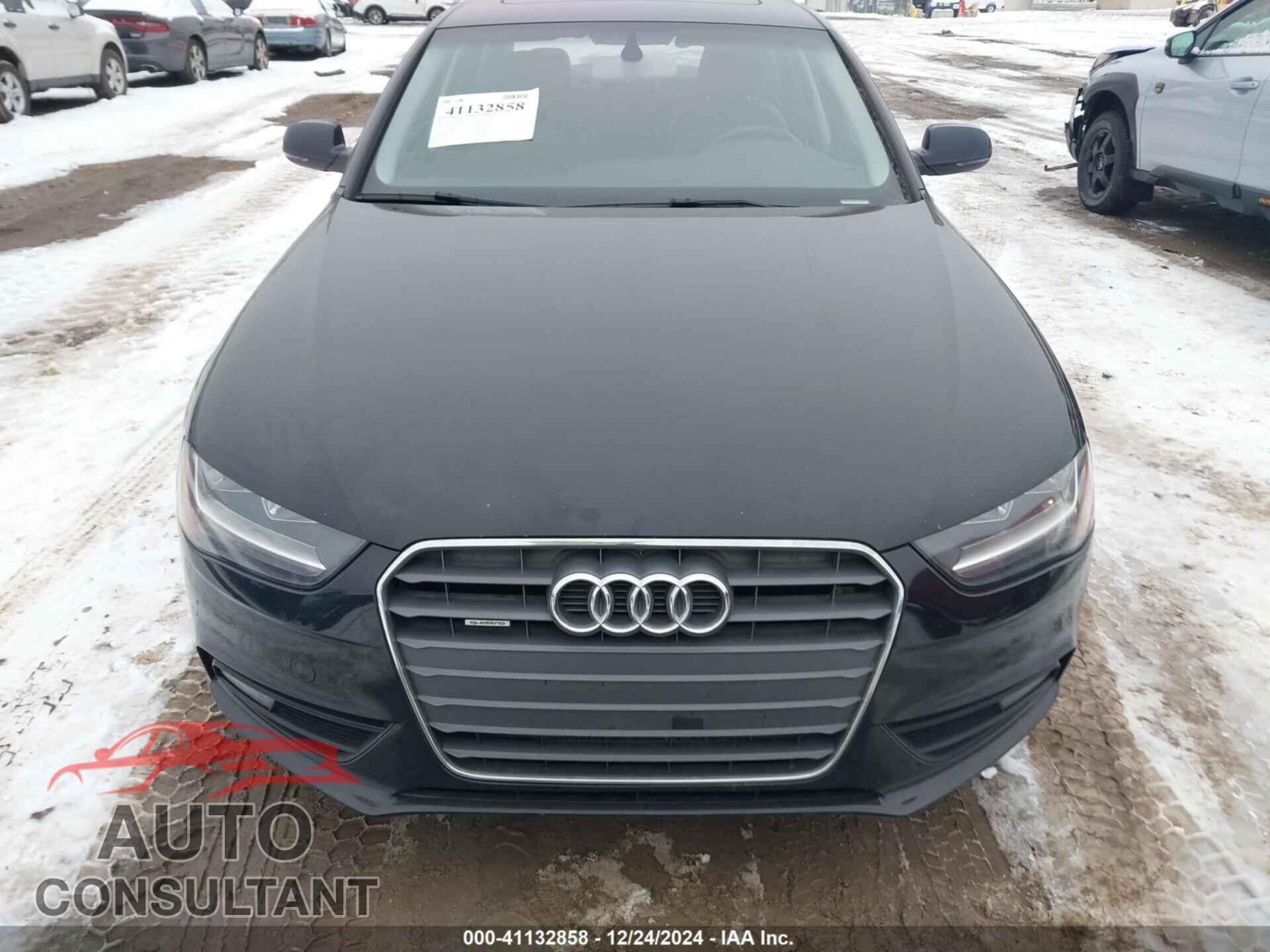 AUDI A4 2014 - WAUBFAFL0EA107420