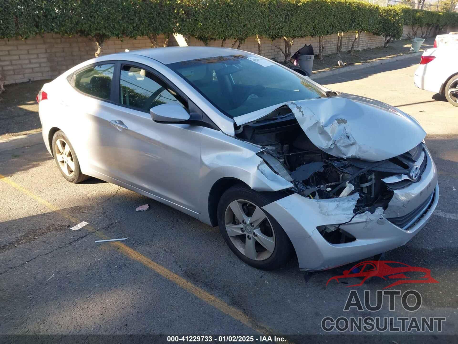HYUNDAI ELANTRA 2011 - KMHDH4AE9BU127378