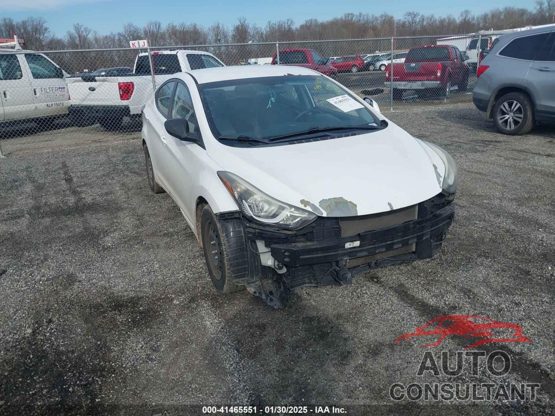HYUNDAI ELANTRA 2016 - 5NPDH4AE5GH665792