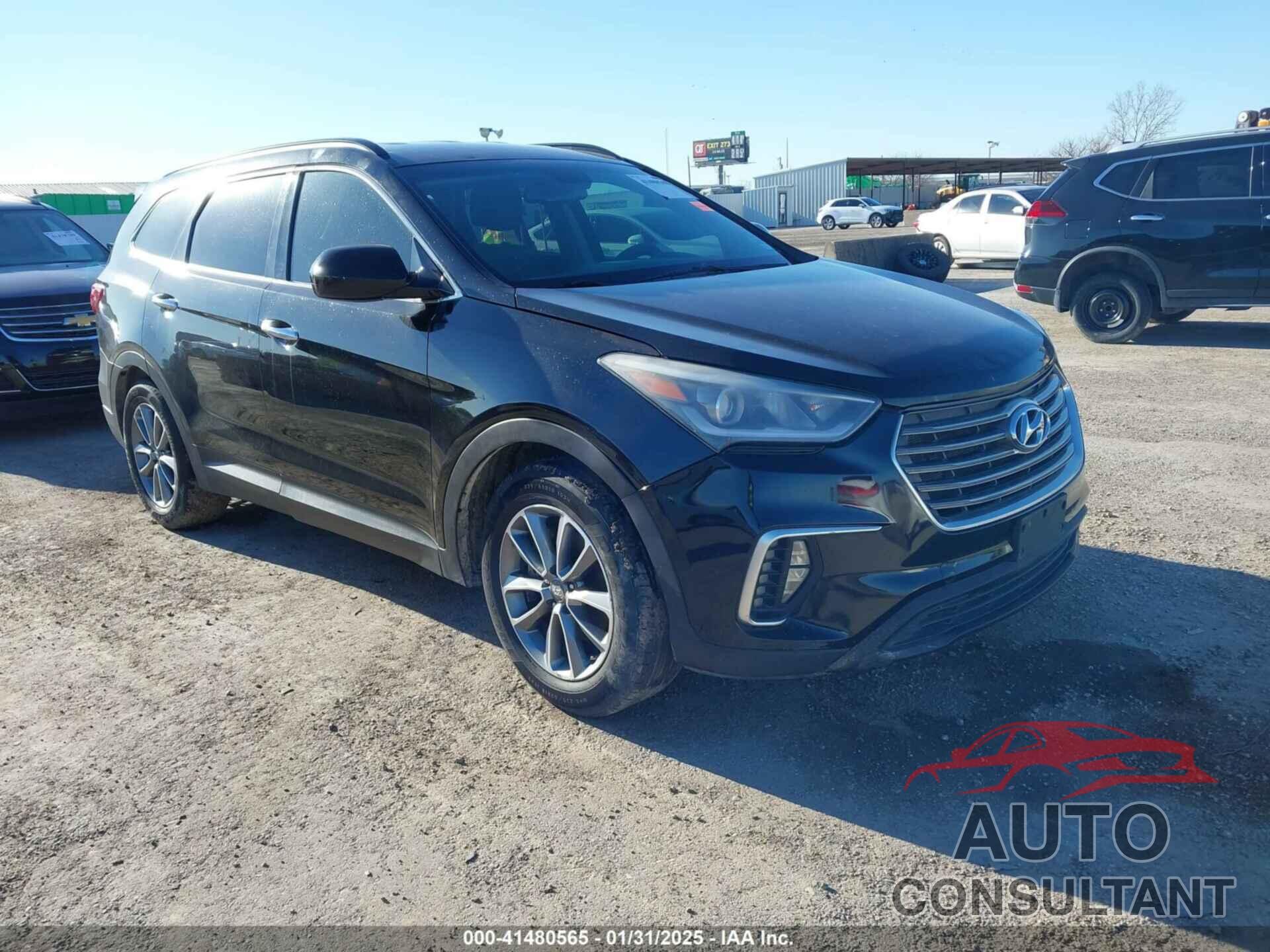 HYUNDAI SANTA FE 2018 - KM8SM4HF6JU278923