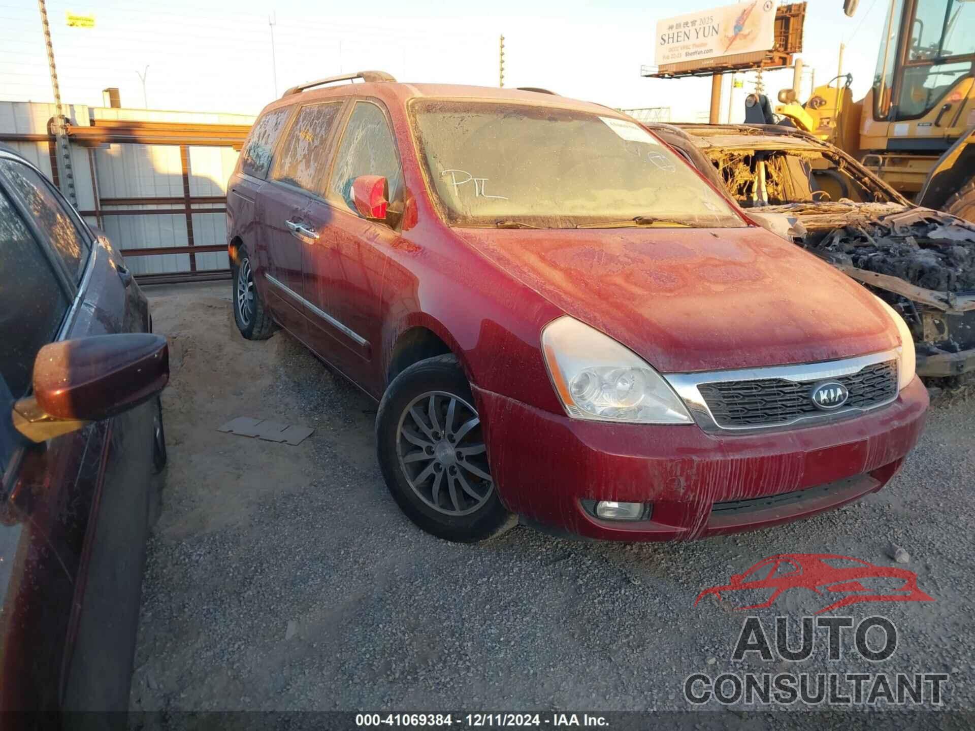 KIA SEDONA 2012 - KNDMH4C71C6466256