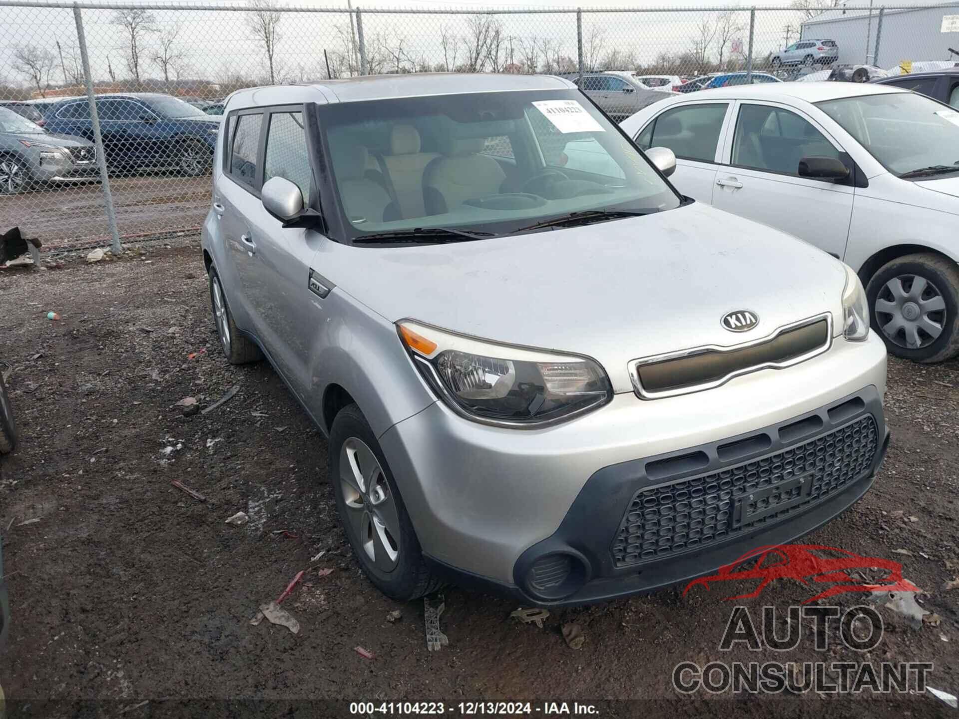 KIA SOUL 2015 - KNDJN2A27F7765658