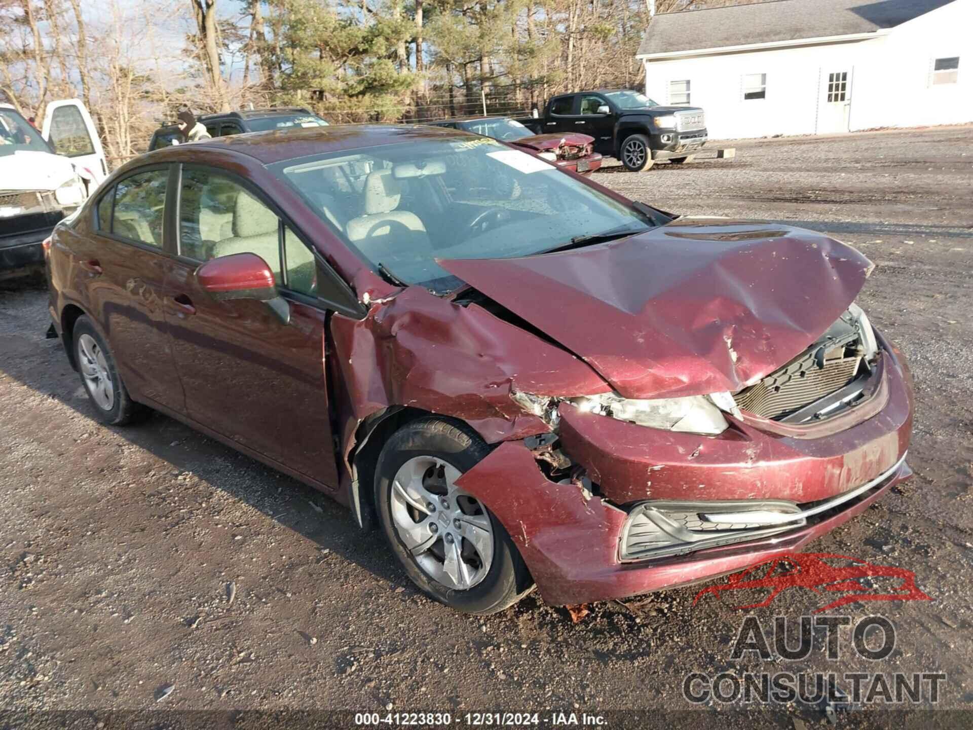 HONDA CIVIC 2014 - 19XFB2F54EE049848