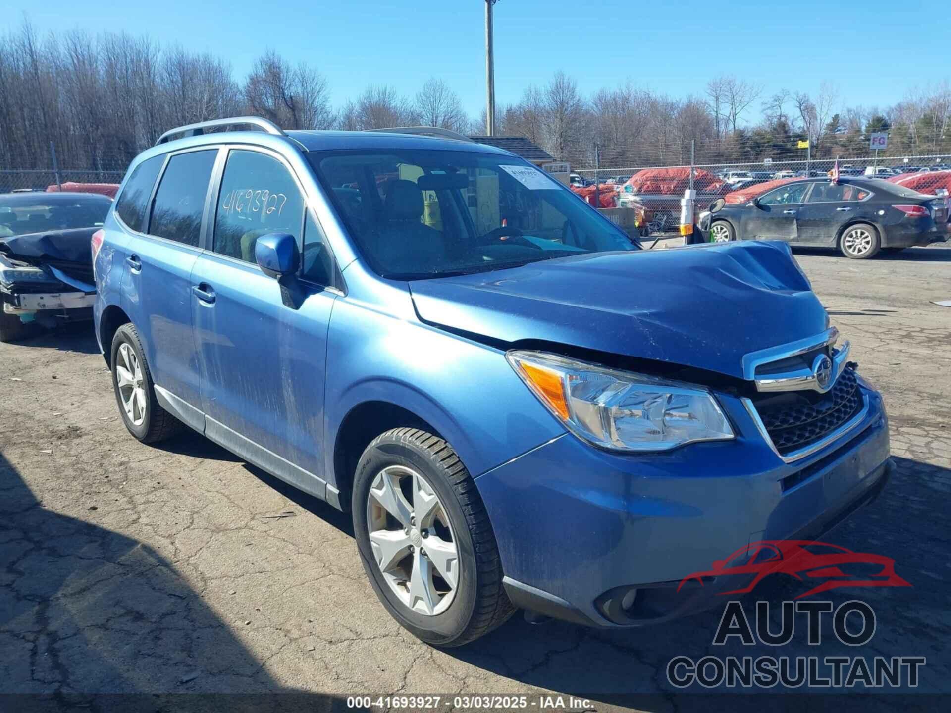 SUBARU FORESTER 2016 - JF2SJAKC6GH531980