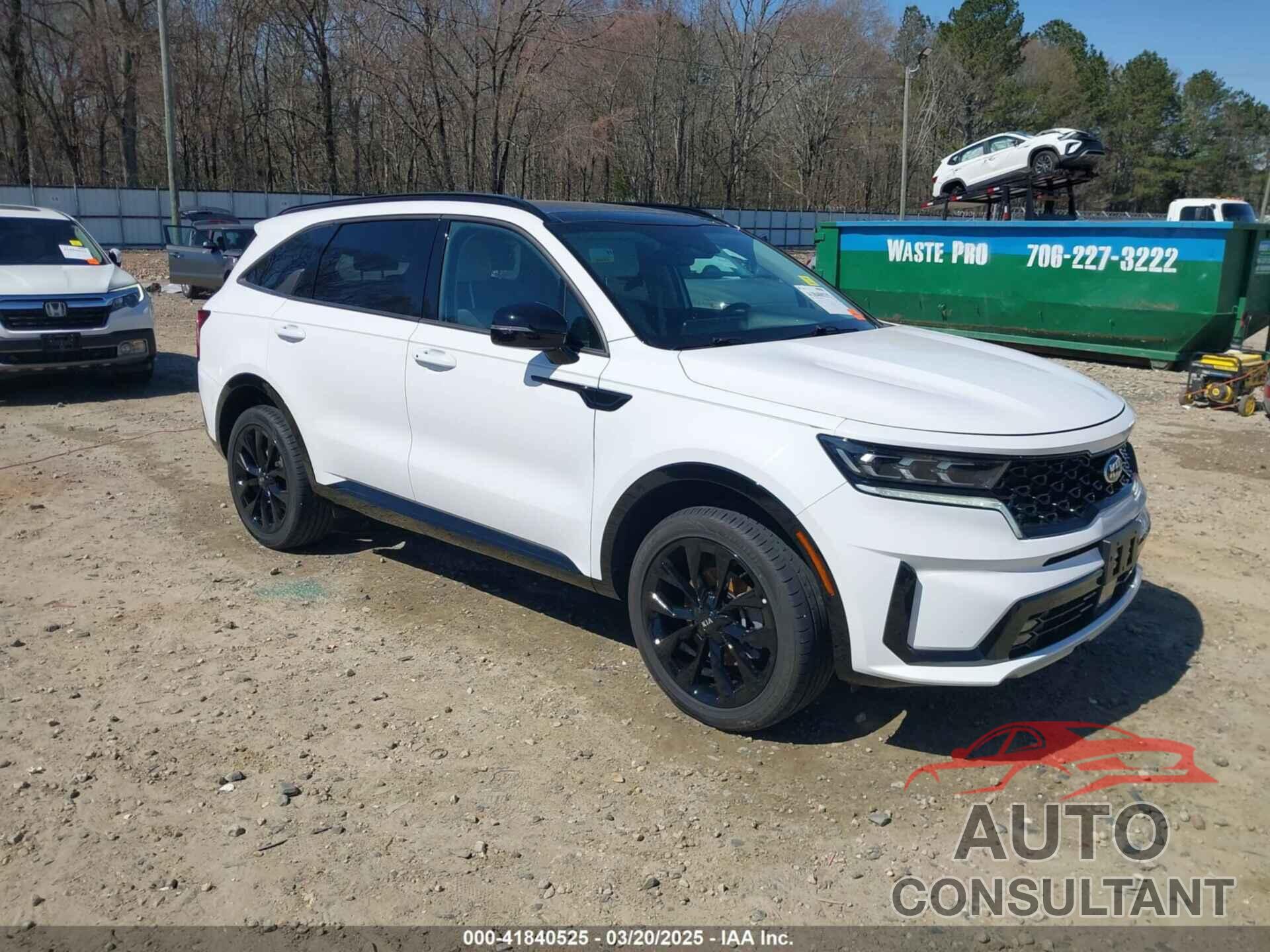 KIA SORENTO 2021 - 5XYRKDLF6MG054766