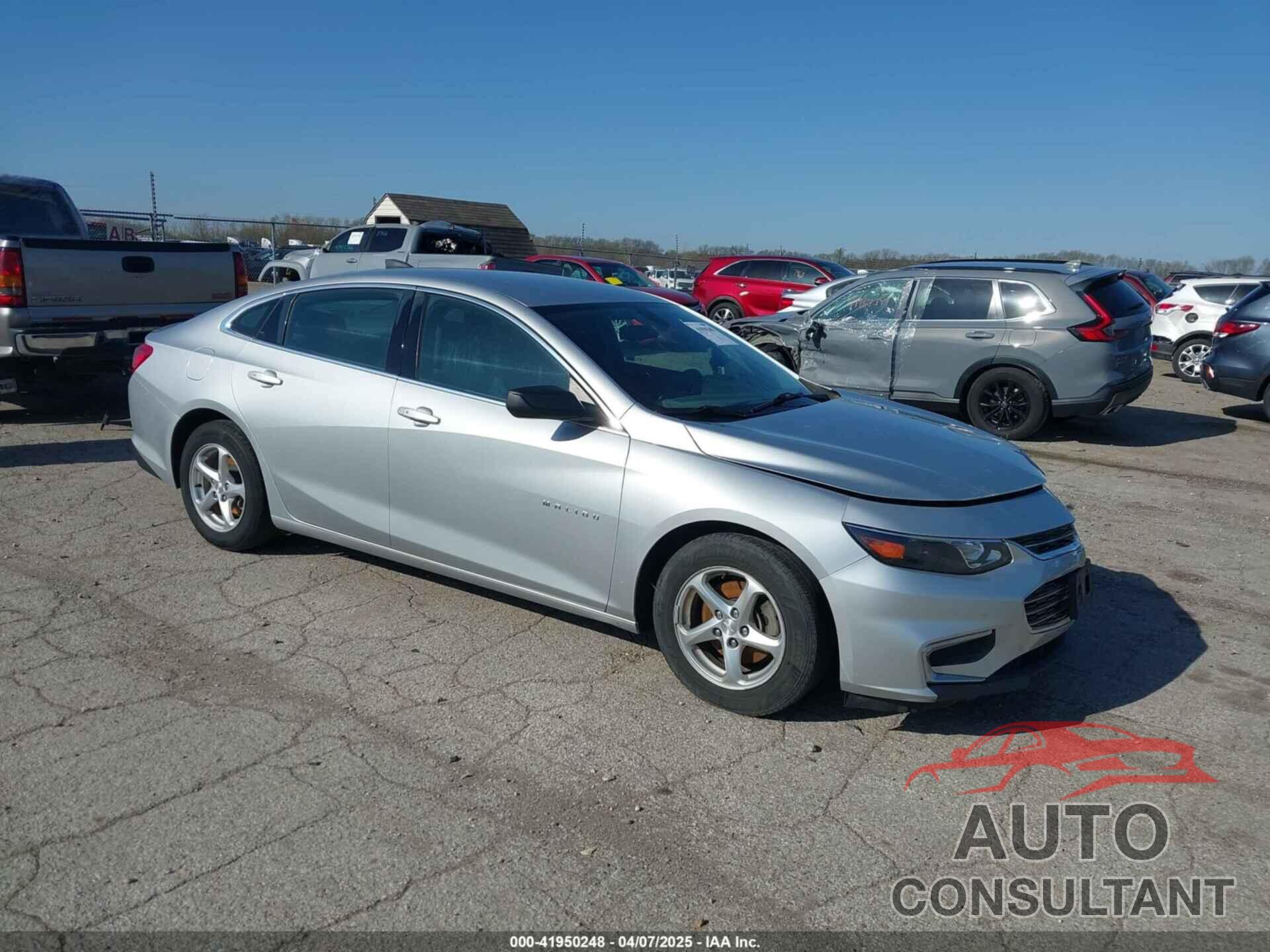 CHEVROLET MALIBU 2017 - 1G1ZB5ST8HF196728