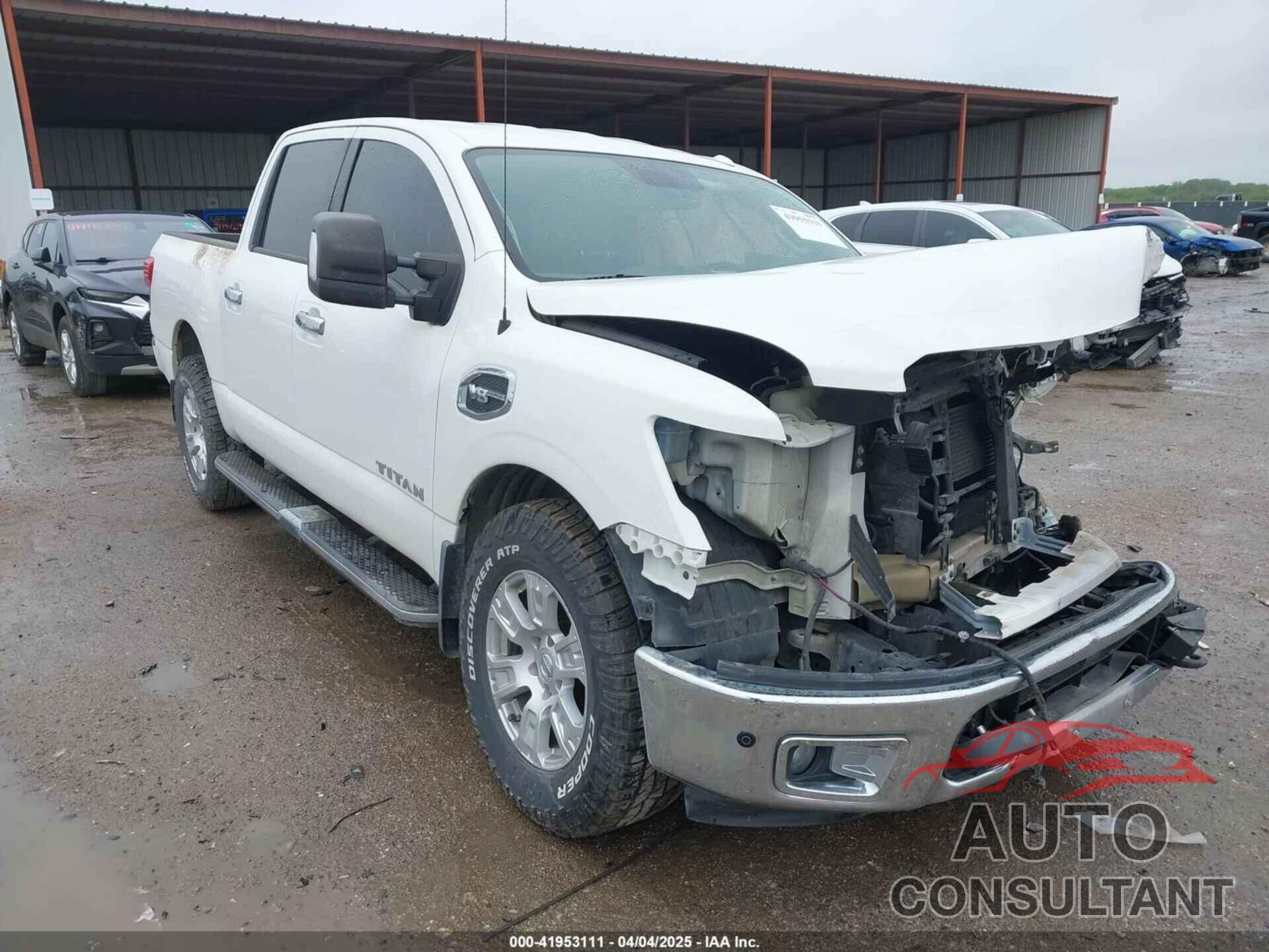 NISSAN TITAN 2017 - 1N6AA1E63HN537588