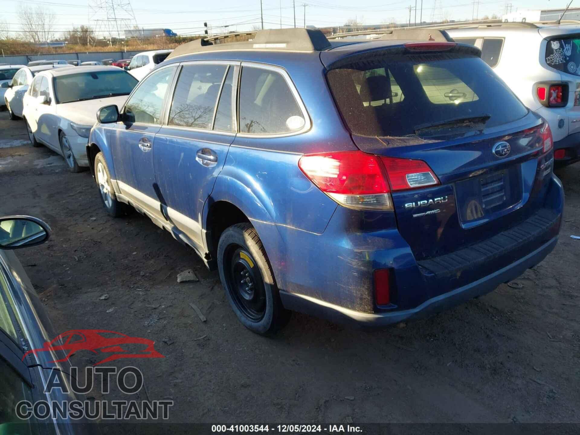 SUBARU OUTBACK 2011 - 4S4BRBBC5B3377485
