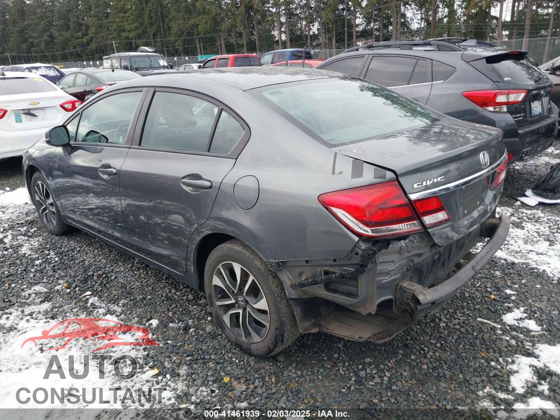 HONDA CIVIC 2013 - 19XFB2F8XDE233846